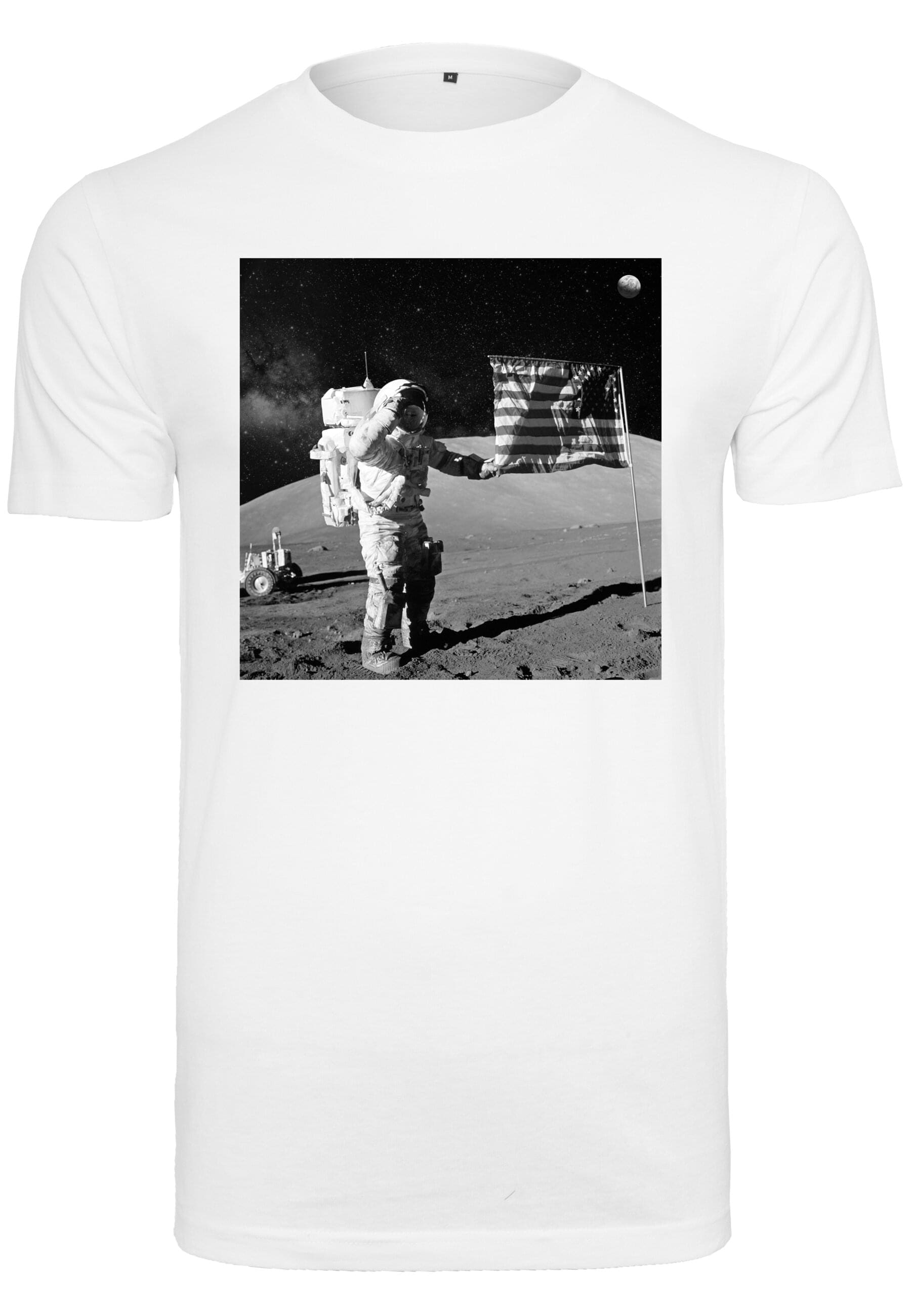 MisterTee T-Shirt "MisterTee Herren NASA Moon Landing Tee"