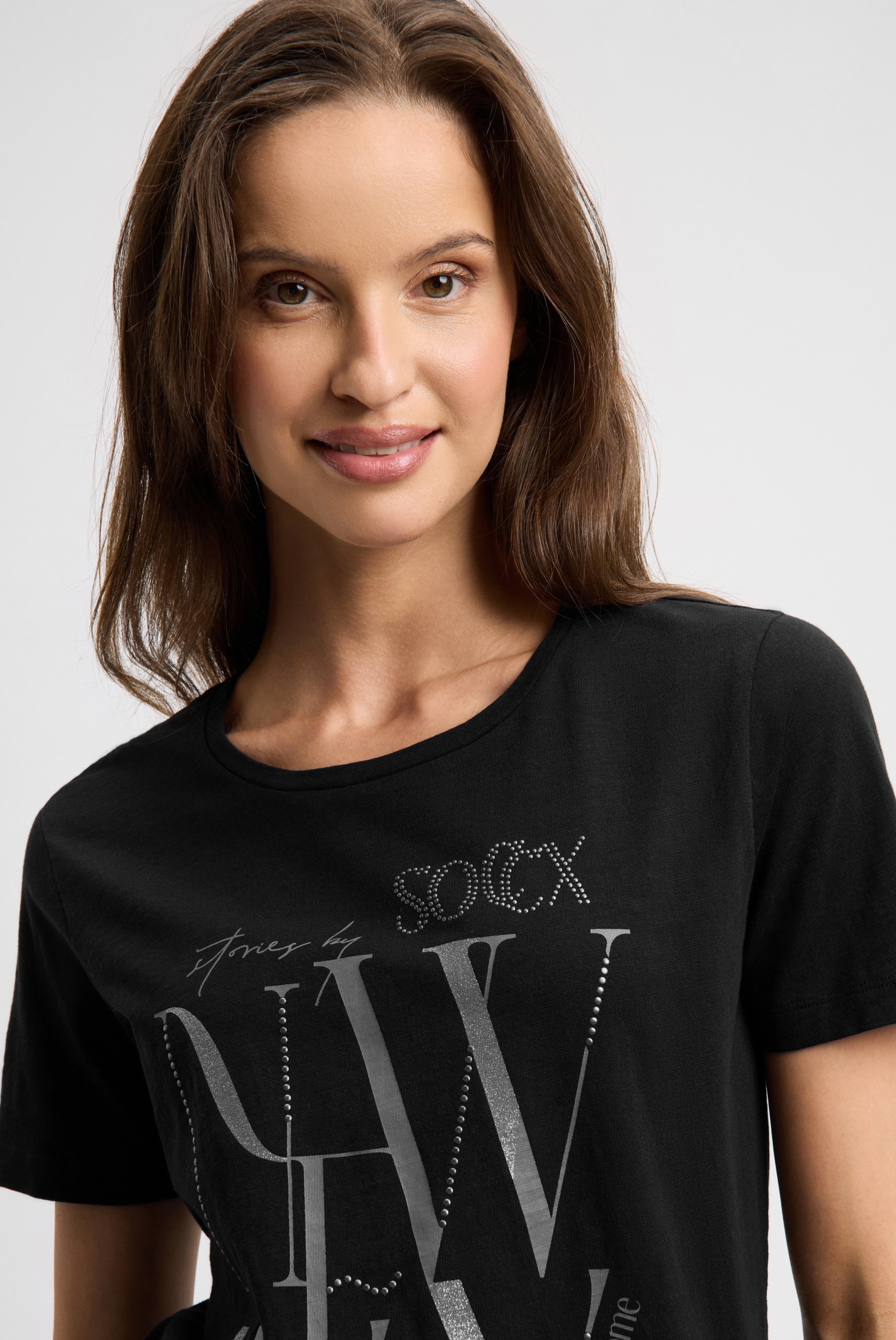 SOCCX Rundhalsshirt aus Baumwolle