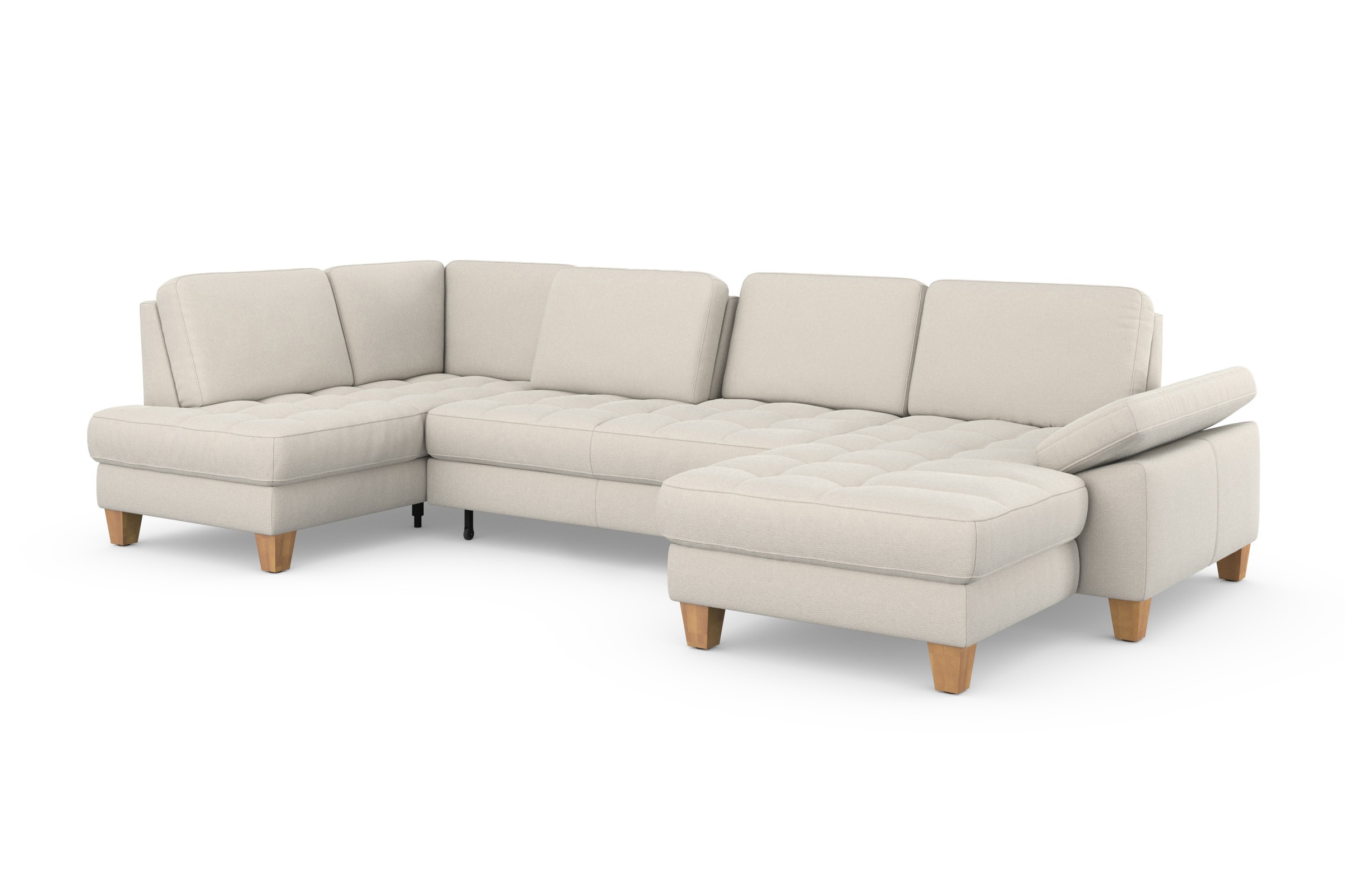 sit&more Wohnlandschaft »Westham U-Form«, wahlweise mit Bettfunktion, Bettkasten, Sitztiefenverstellung