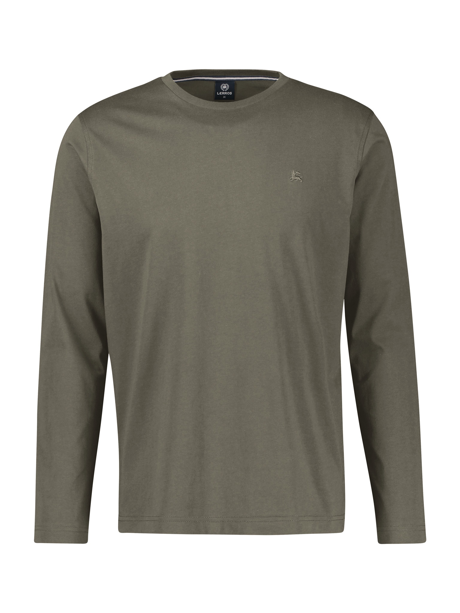 LERROS Langarmshirt Rundhals / Unifarben