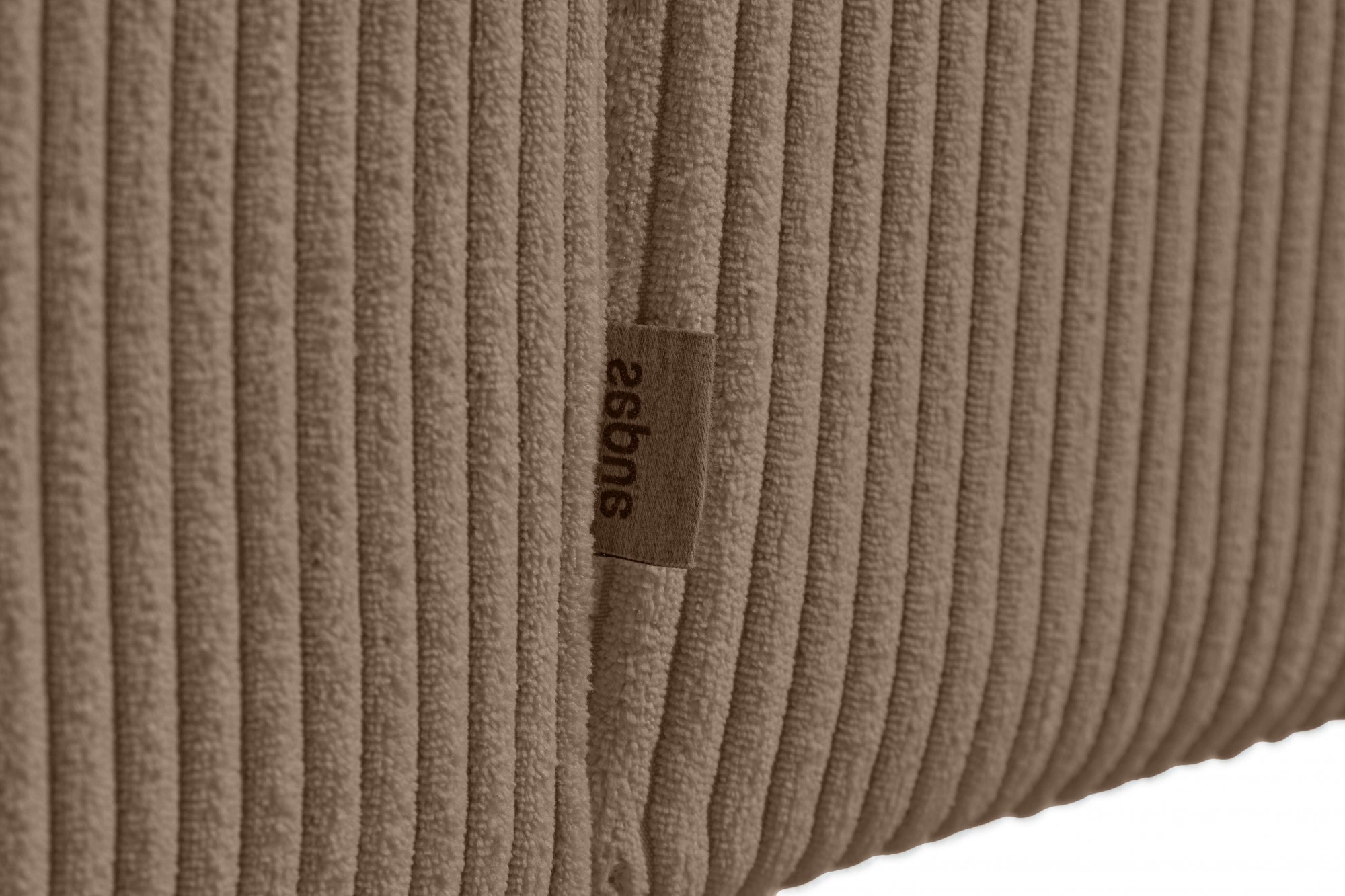 andas 2-Sitzer »Noord«, mit Kedernaht, Breite 227 cm, Cord, Struktur