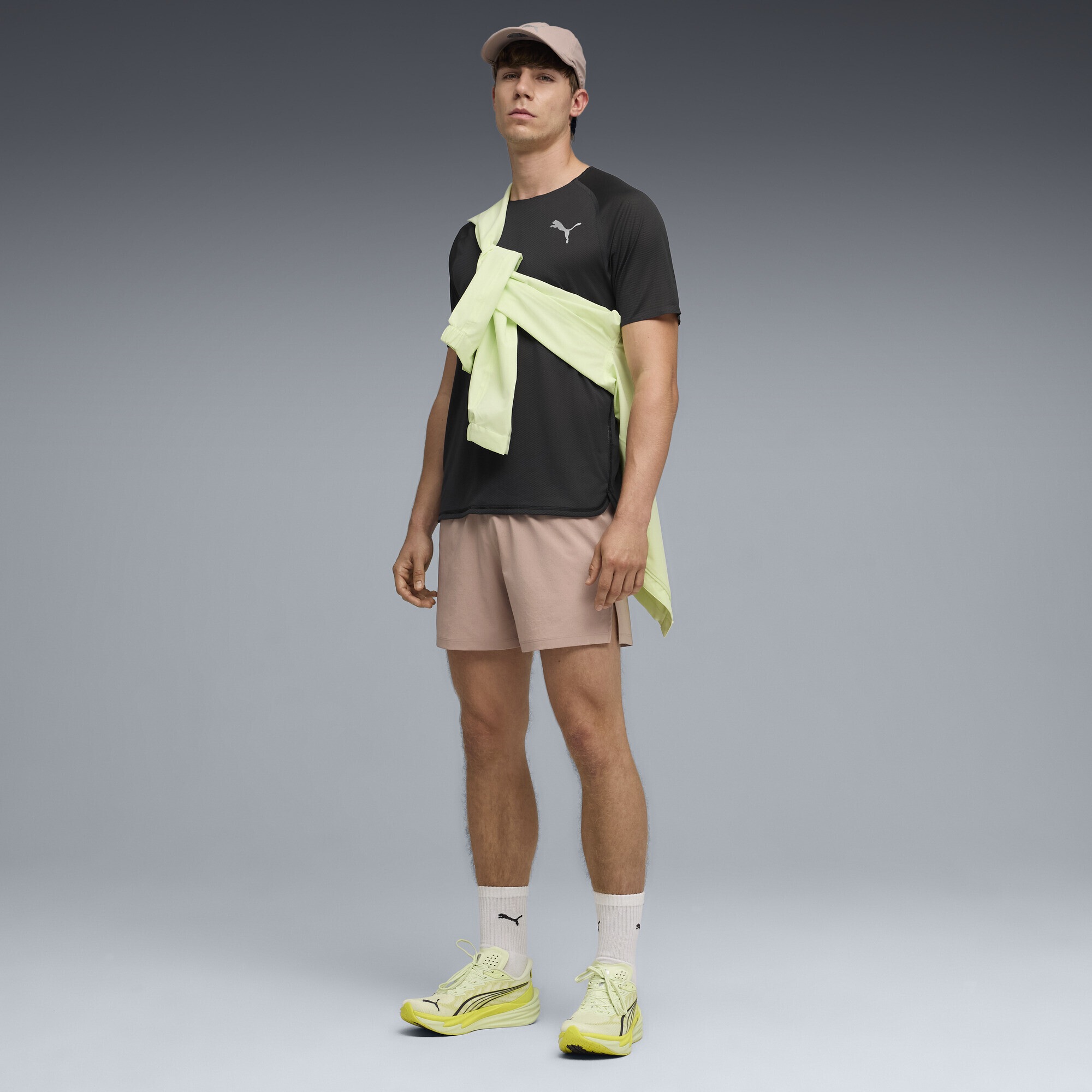 Puma Dreamrun dryCELL 5 Short de Course Homme Sandstone Beige M 4