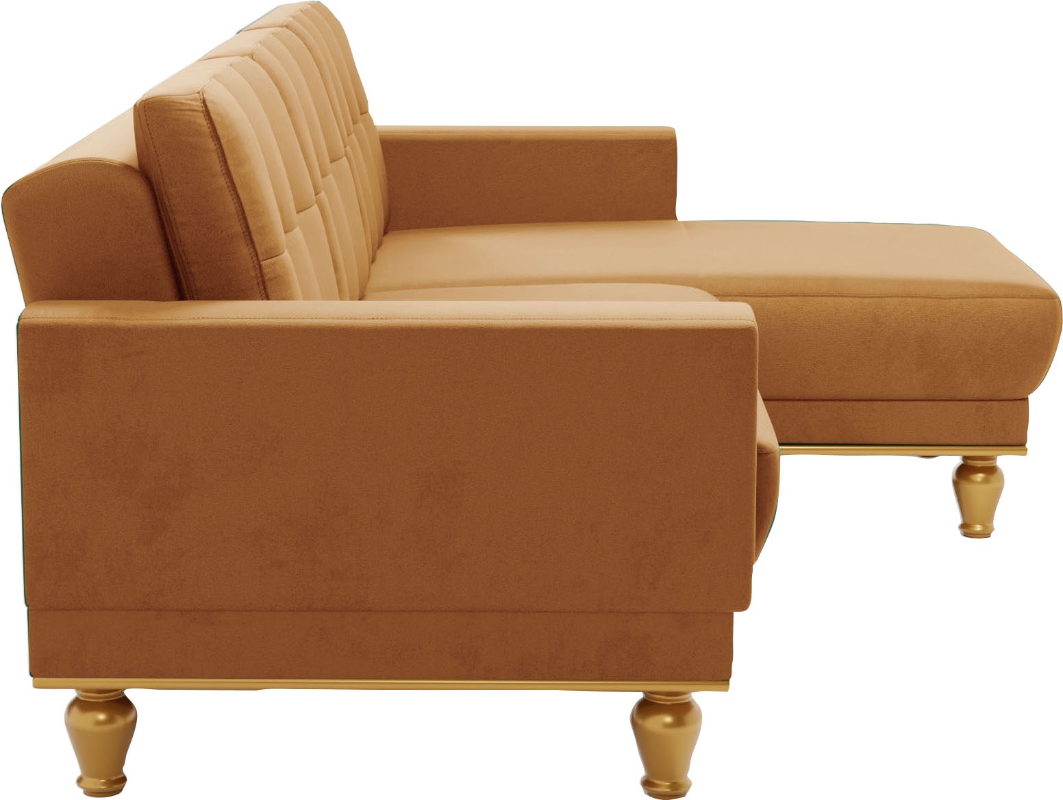 sit&more Ecksofa »Orient 5 L-Form«, mit Strass-Stein, wahlweise mit Bettfunktion und Bettkasten