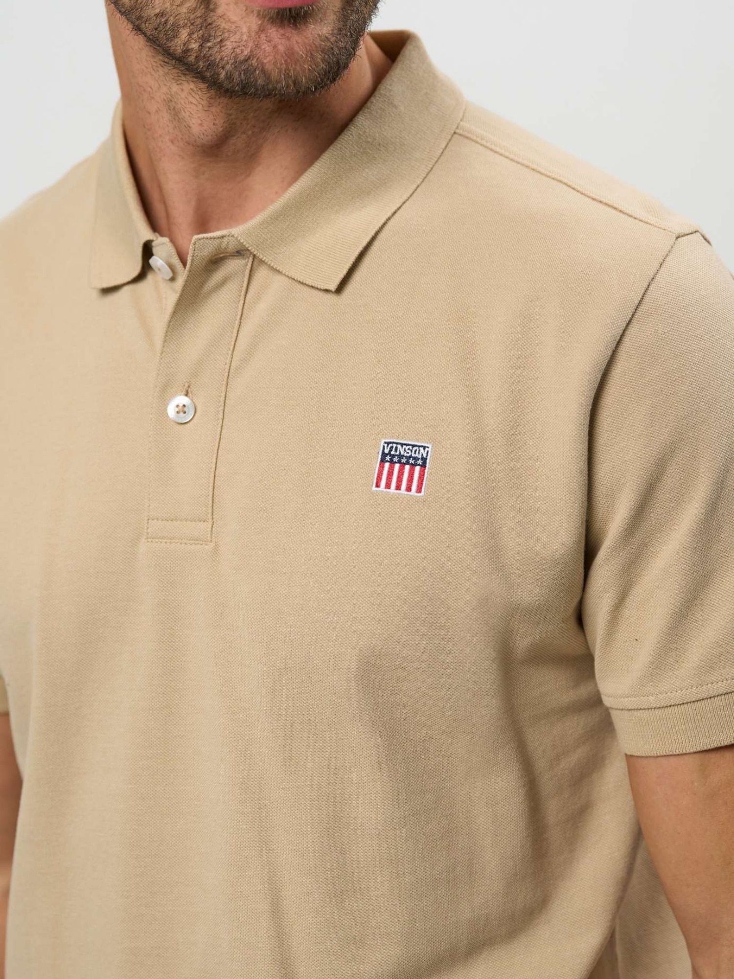 VINSON Kurzarmhemd »VINSON Polo shirt VMMike«