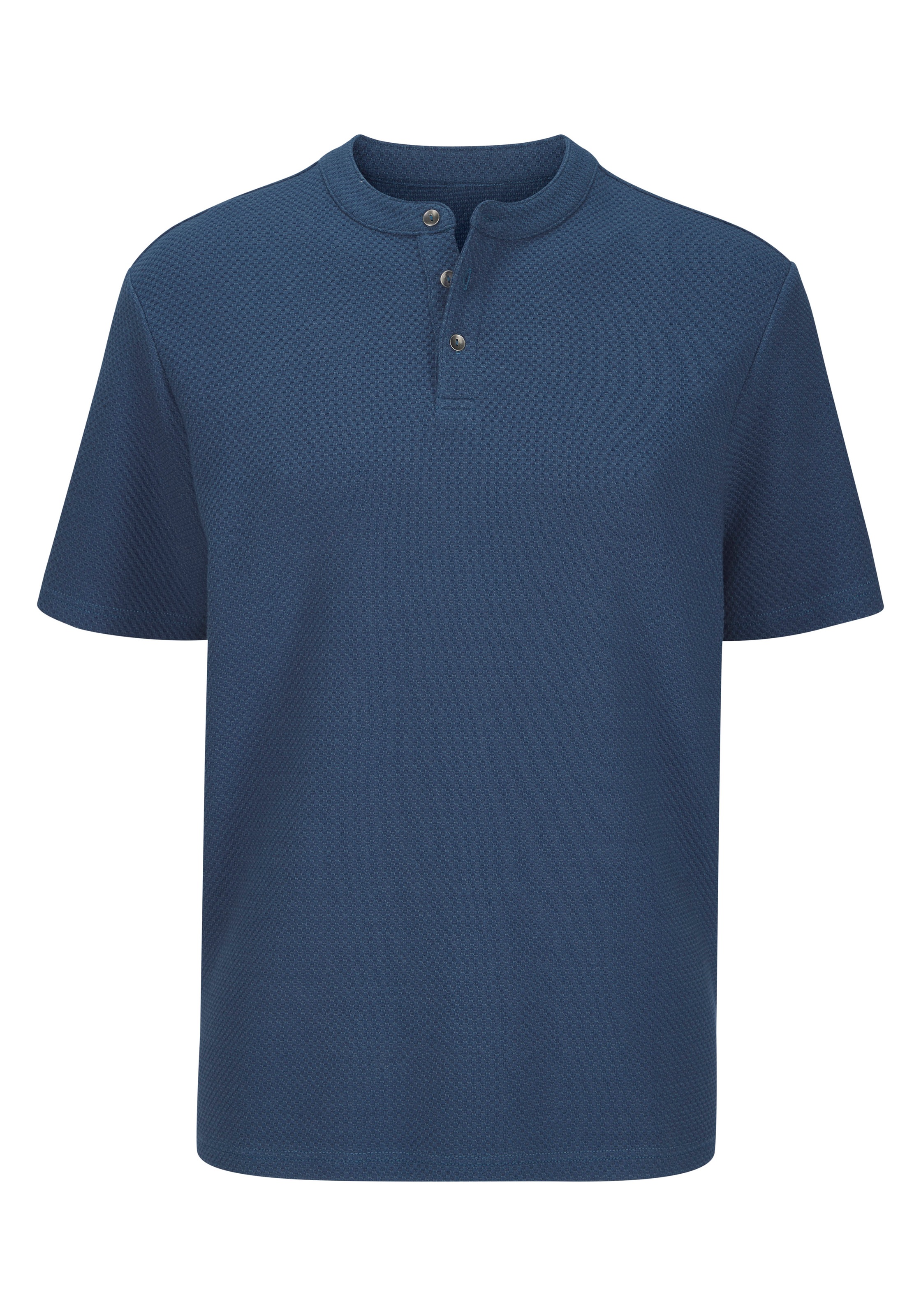 John Devin T-Shirt "Kurzarm-Poloshirt aus Struktur-Qualität" mit modischem günstig online kaufen