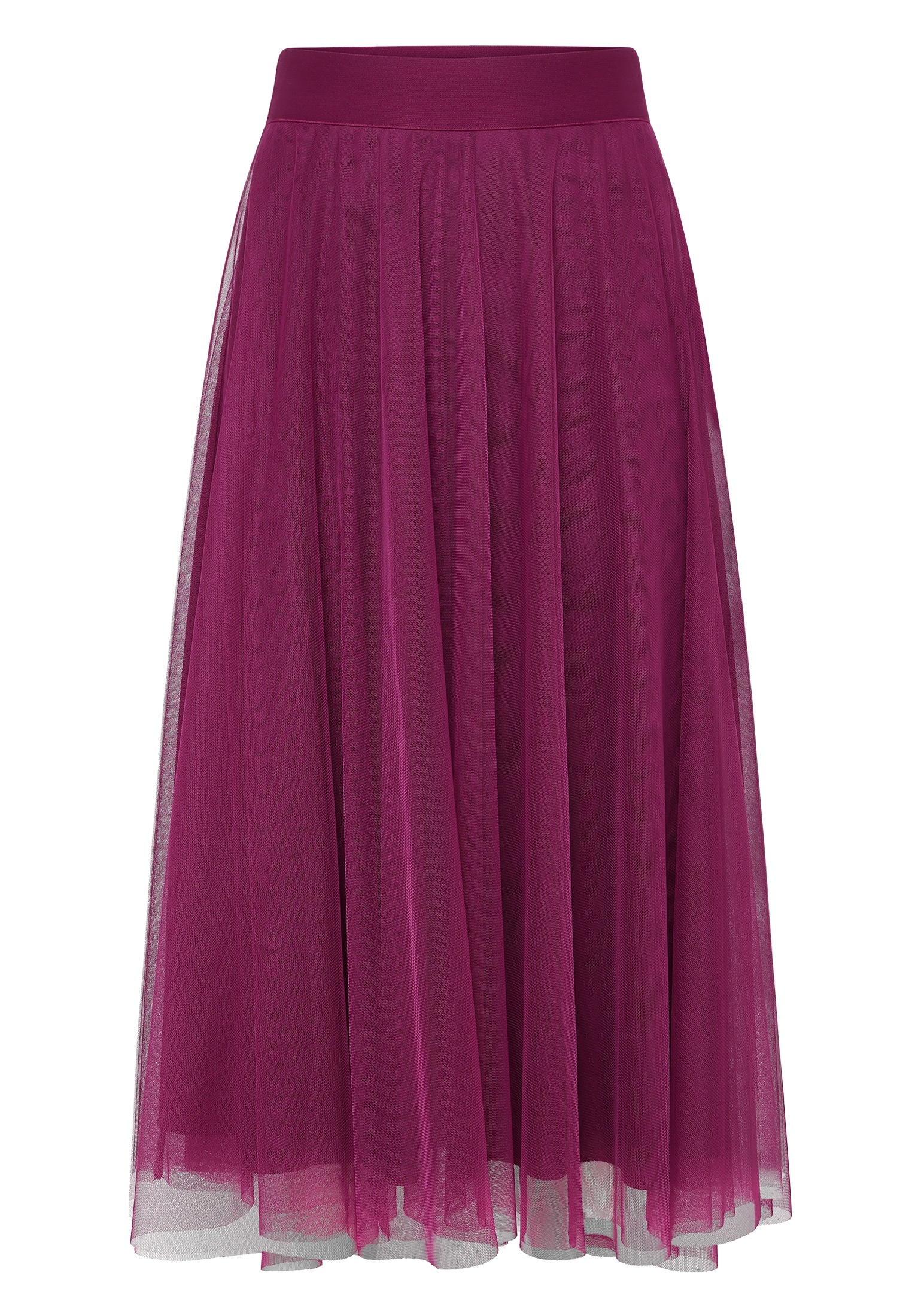 ZERO Midi Skirt Magenta Purple 36 2