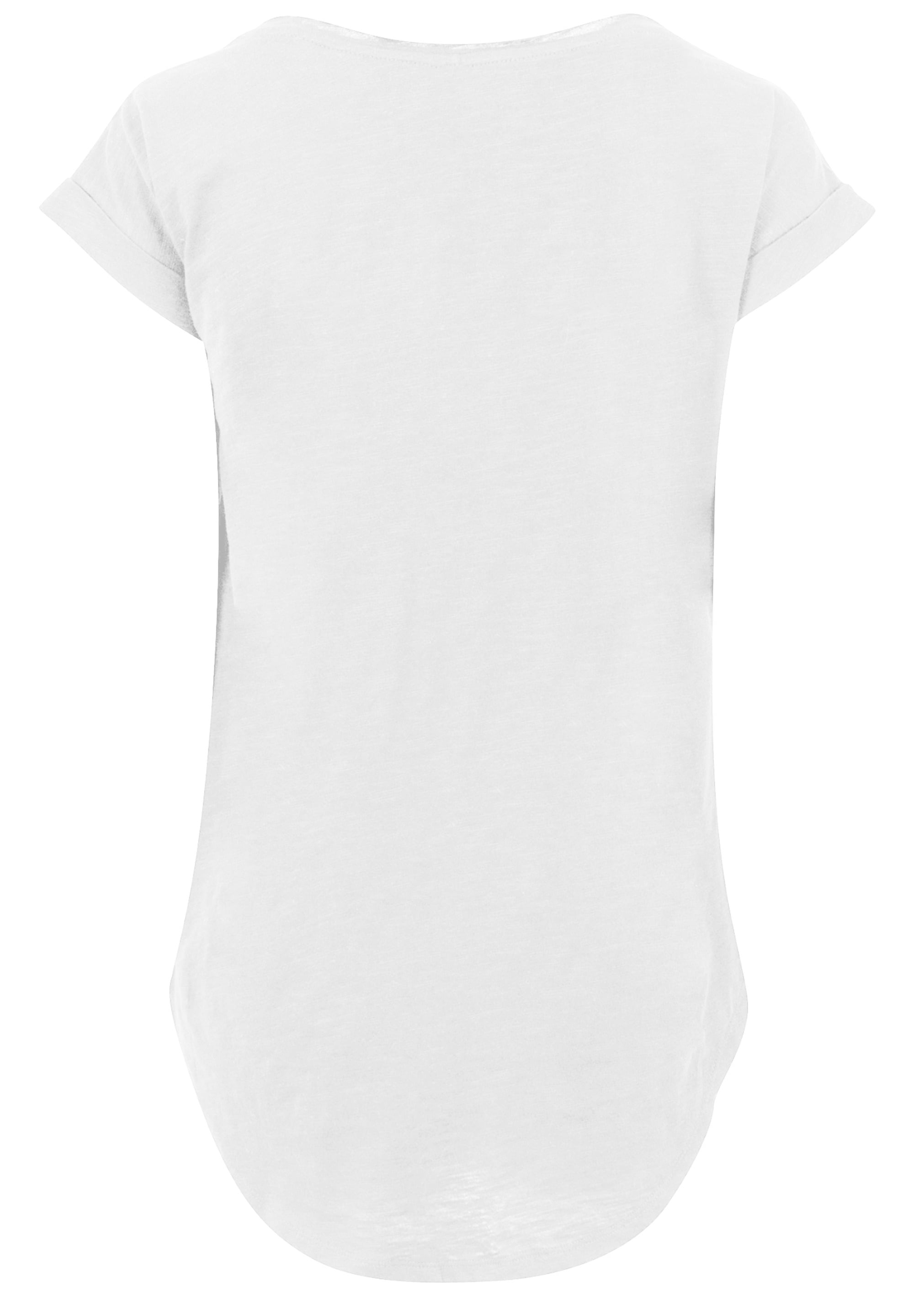 F4NT4STIC T-Shirt »Long Classic White«, Merch,Lang,Longshirt,Bedruckt Logo | BAUR Damen,Premium Insignia NASA online T-Shirt Chest Cut kaufen