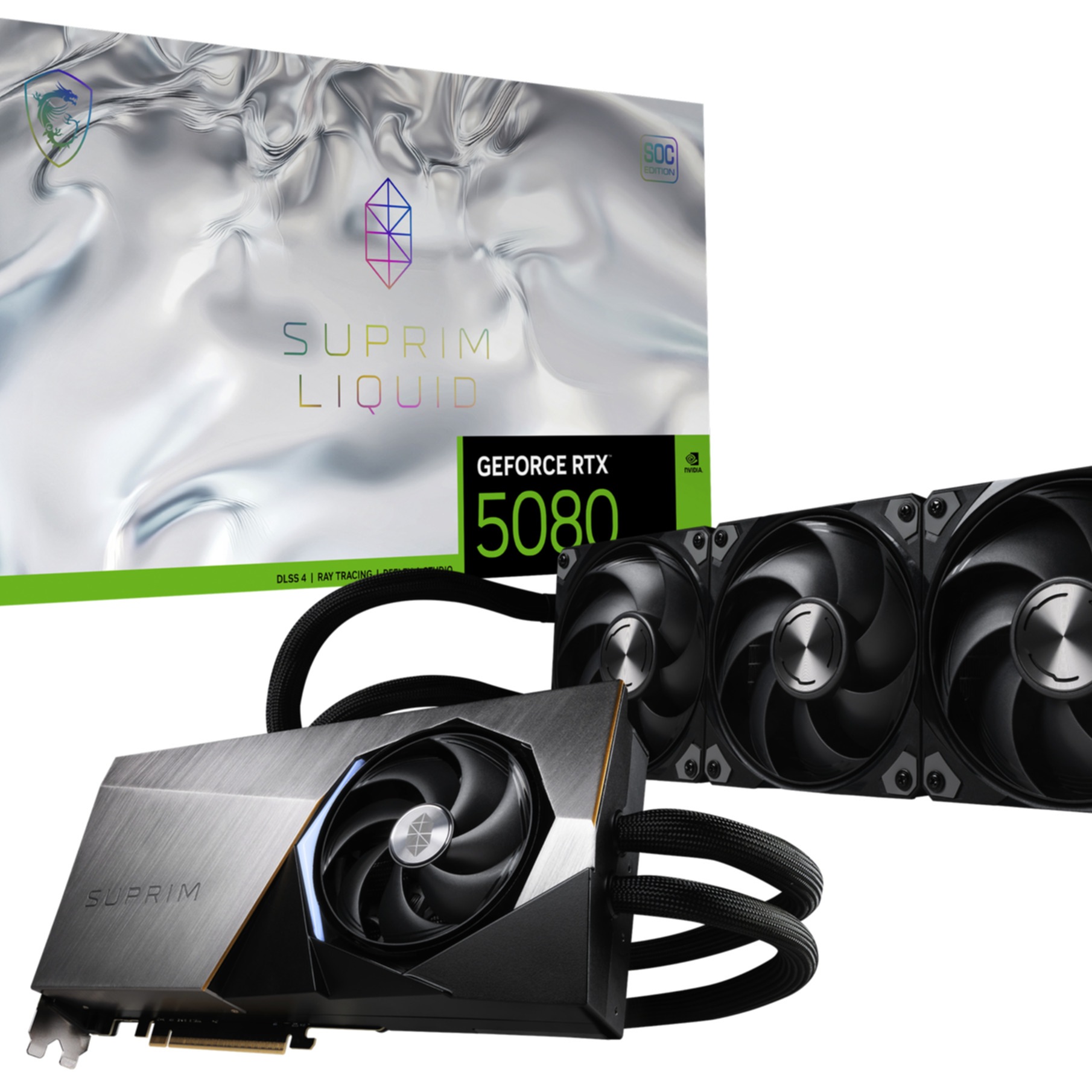 MSI Grafikkarte »GEFORCE RTX 5080 16G SUPRIM LIQUID SOC«