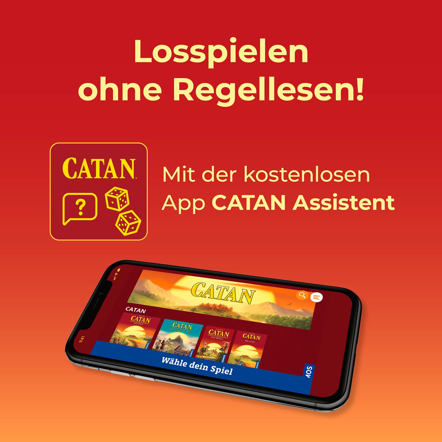 Kosmos Spiel »CATAN Das Spiel 5/6« Made in Germany