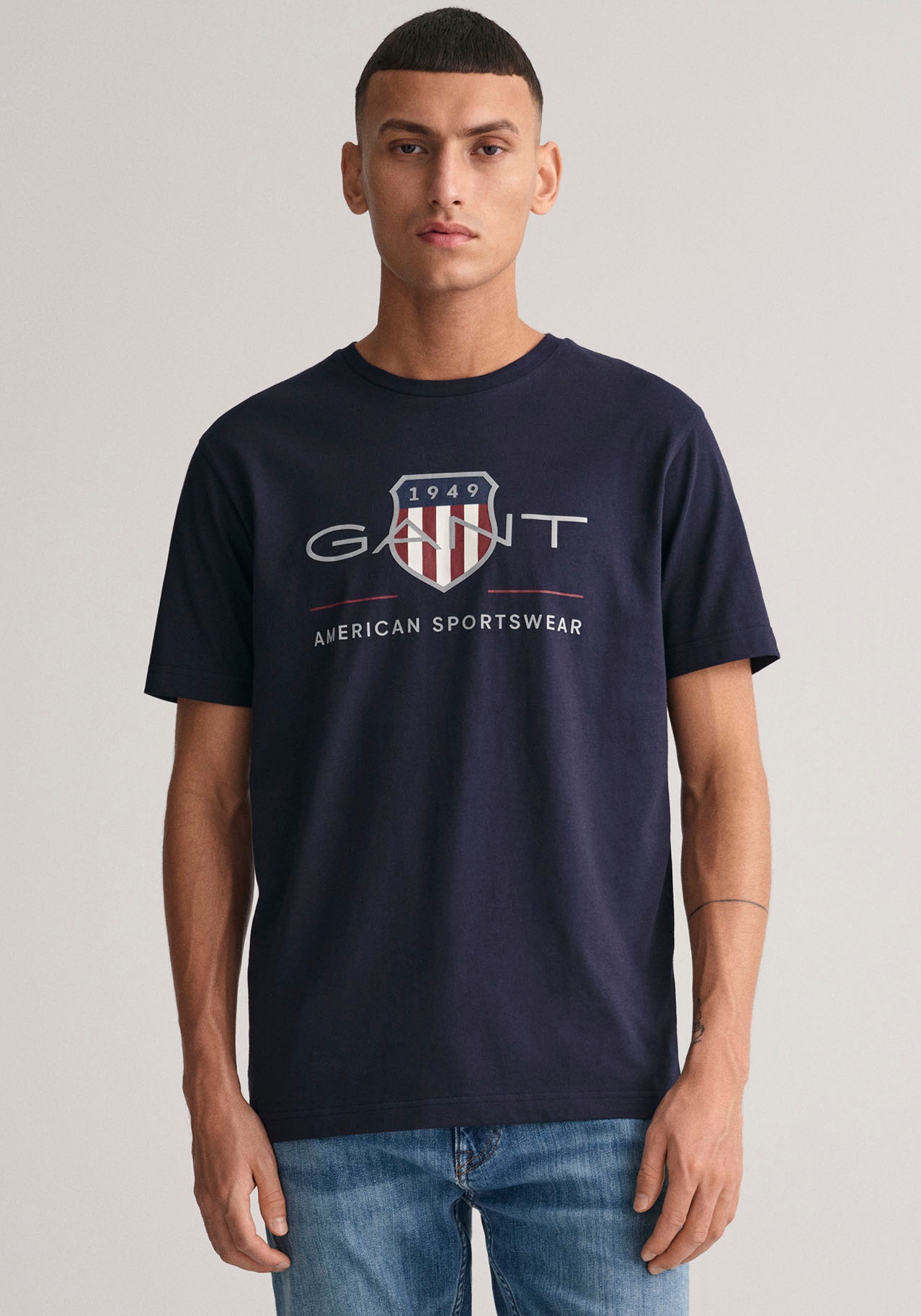 Gant T-Shirt "T-Shirt REG ARCHIVE SHIELD 1er Pack" günstig online kaufen