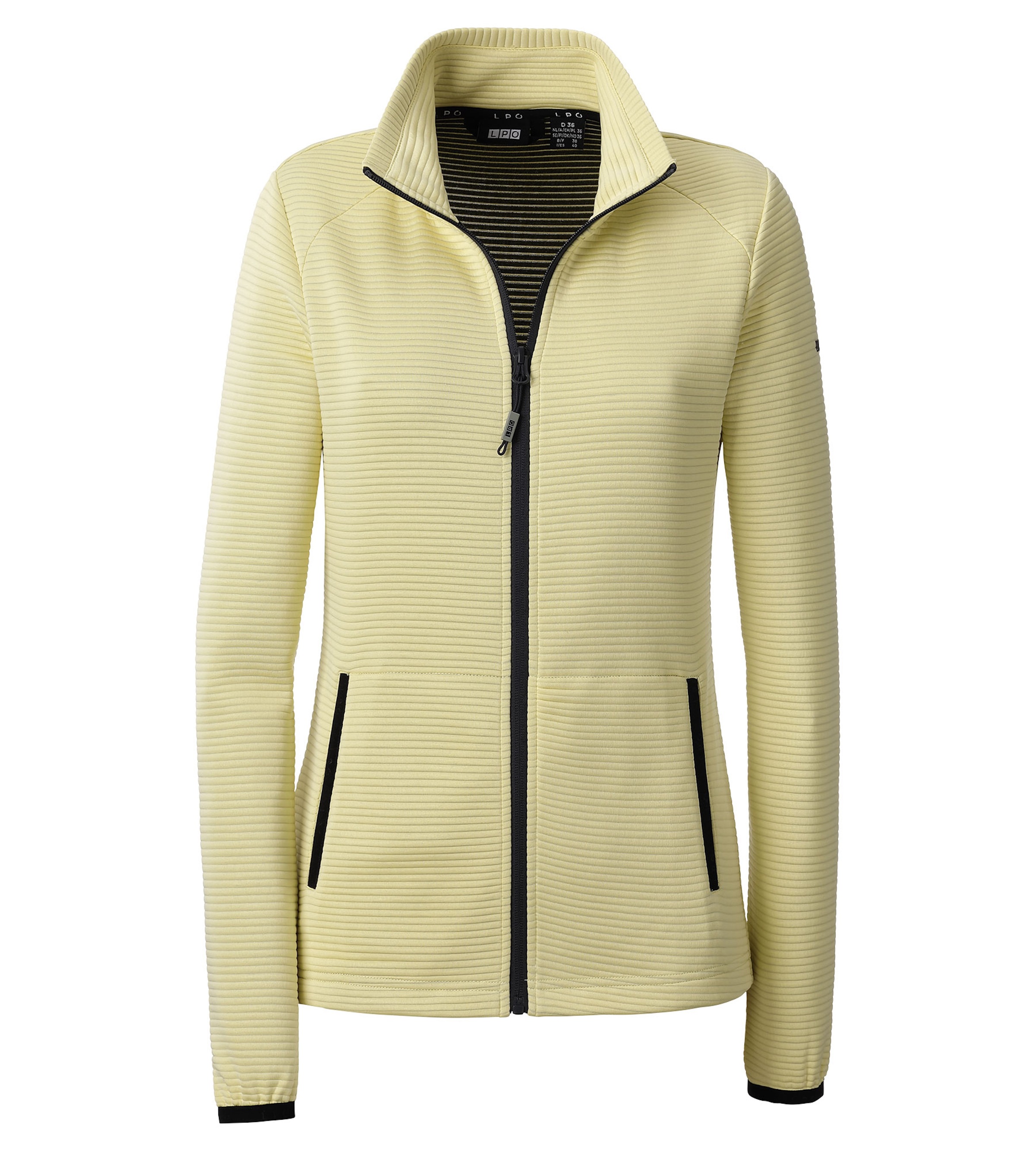 LPO Strickfleecejacke "XARA WMN" mit Stehkragen