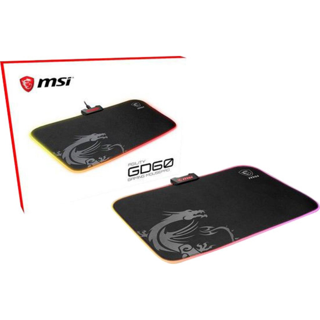 MSI Gaming Mauspad »AGILITY GD60«