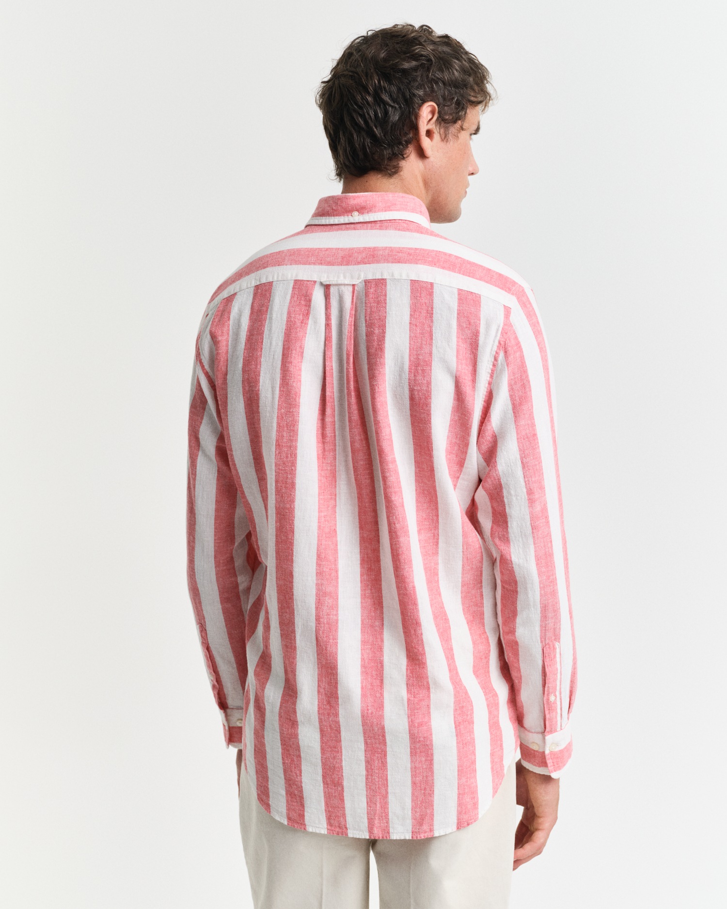 Gant Langarmhemd "REG COTTON LINEN BOLD STRIPE SHIRT" günstig online kaufen