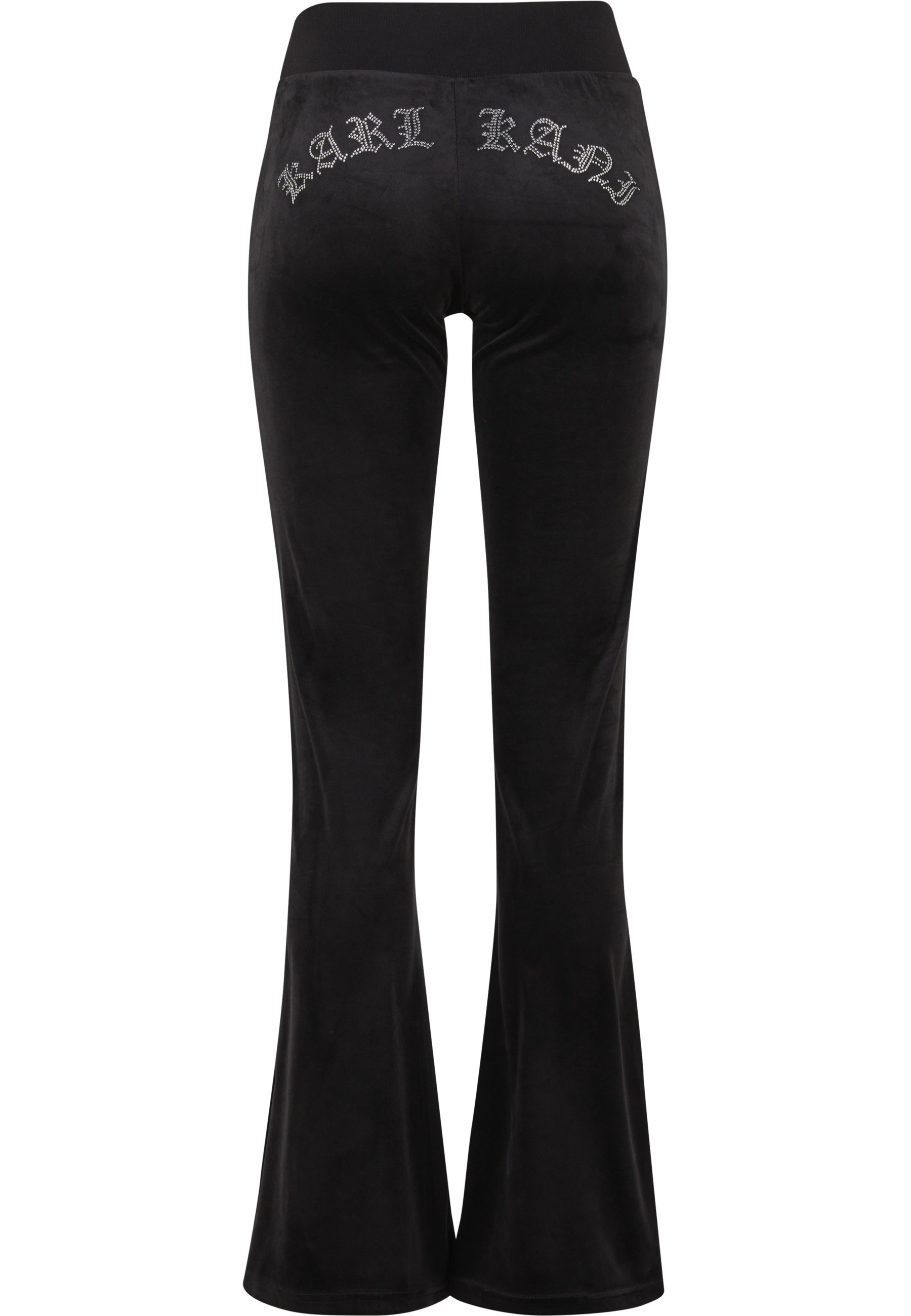 Karl Kani Jogginghose "Karl Kani Signature Rhinestone Velours Trackpants" günstig online kaufen