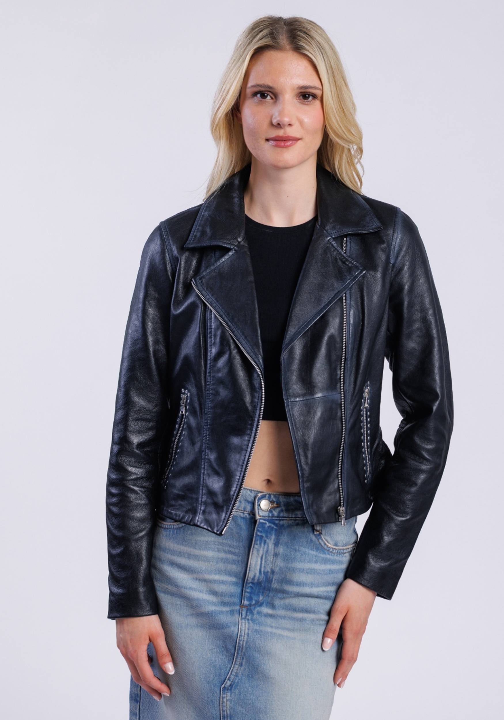 Freaky Nation Lederjacke "Lederjacke-FN"