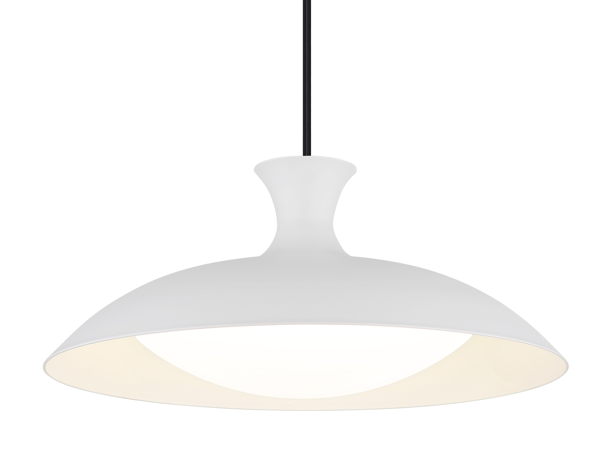 GLOBO LIGHTING Hängeleuchte »ROCHA« LED-Modul 1 Stk. LED Hängeleuchte für Esszimmer weiß modern