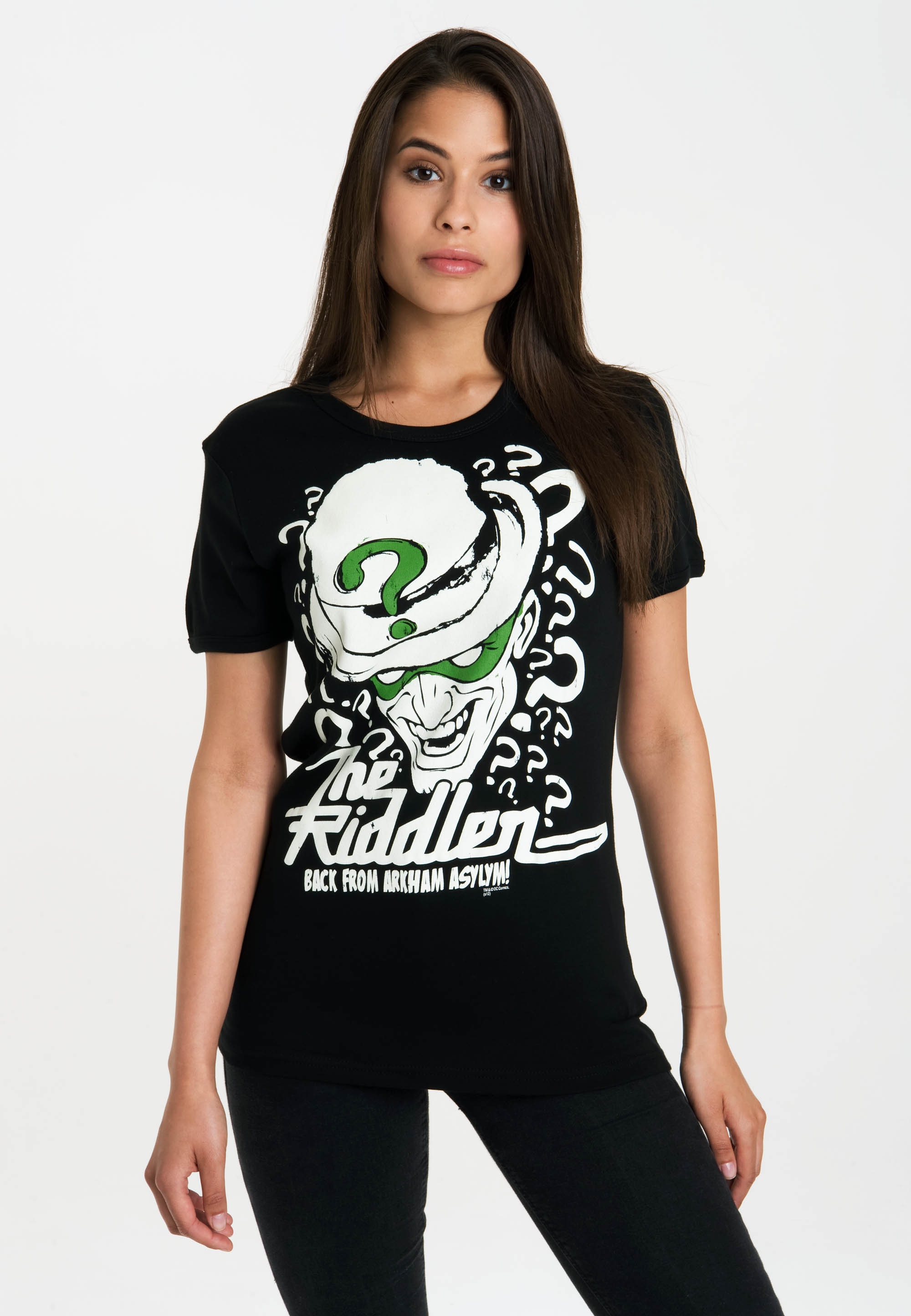 T-Shirt »The Riddler«, mit lizenziertem Originaldesign