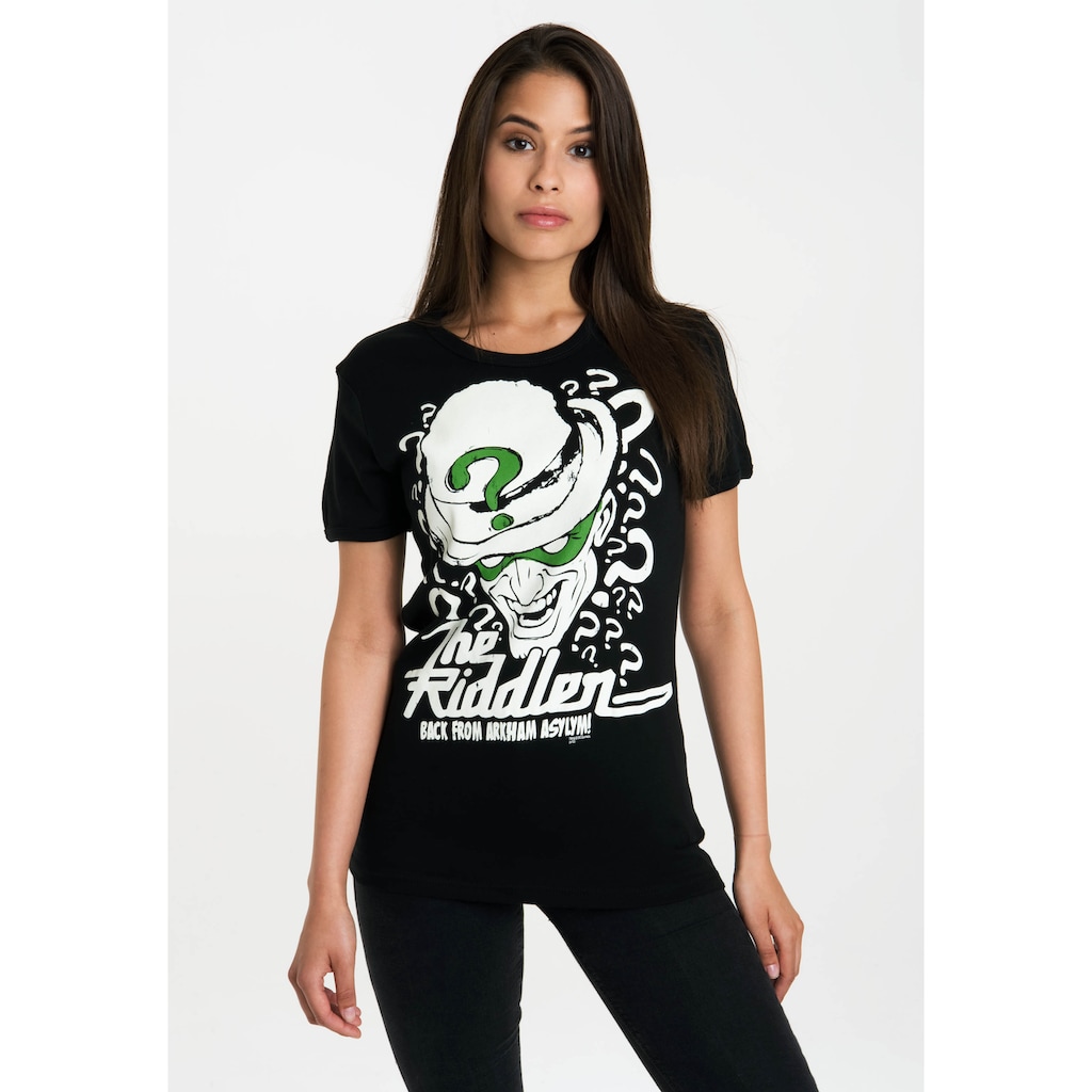 LOGOSHIRT T-Shirt »The Riddler«, mit lizenziertem Originaldesign