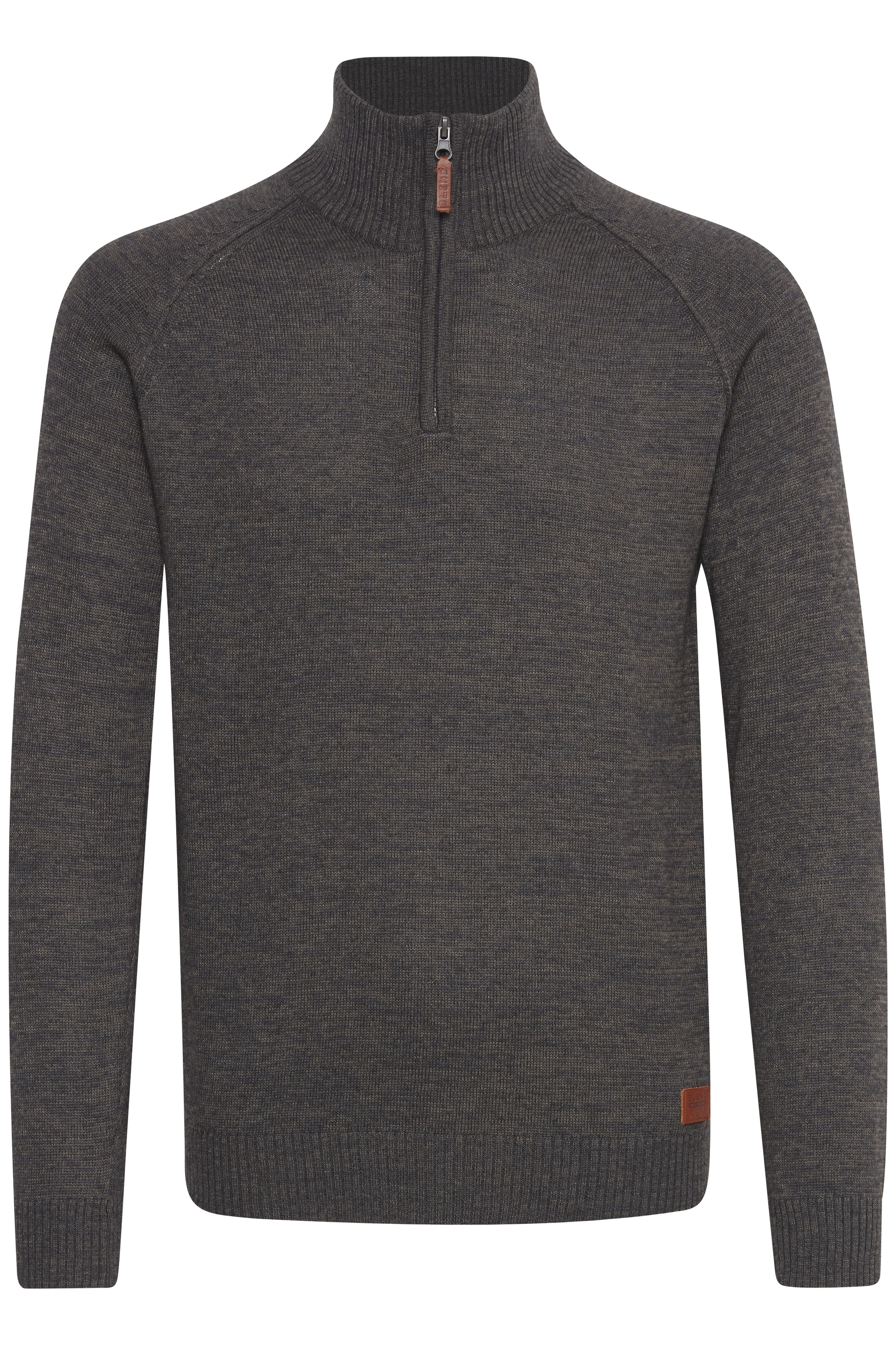 Blend Troyer "BHDanovan" Strickpullover in MeLange-Optik günstig online kaufen