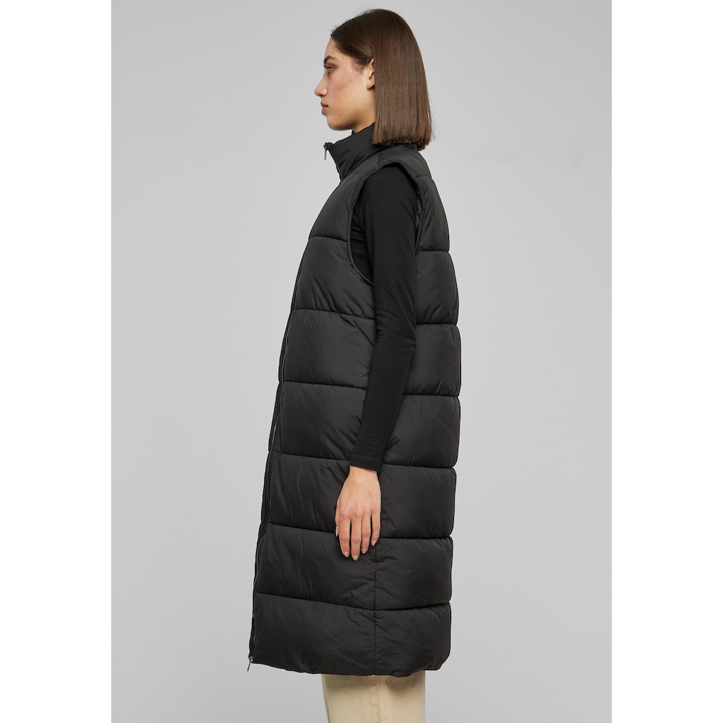 URBAN CLASSICS Steppweste »Urban Classics Damen Ladies Long Puffer Vest«