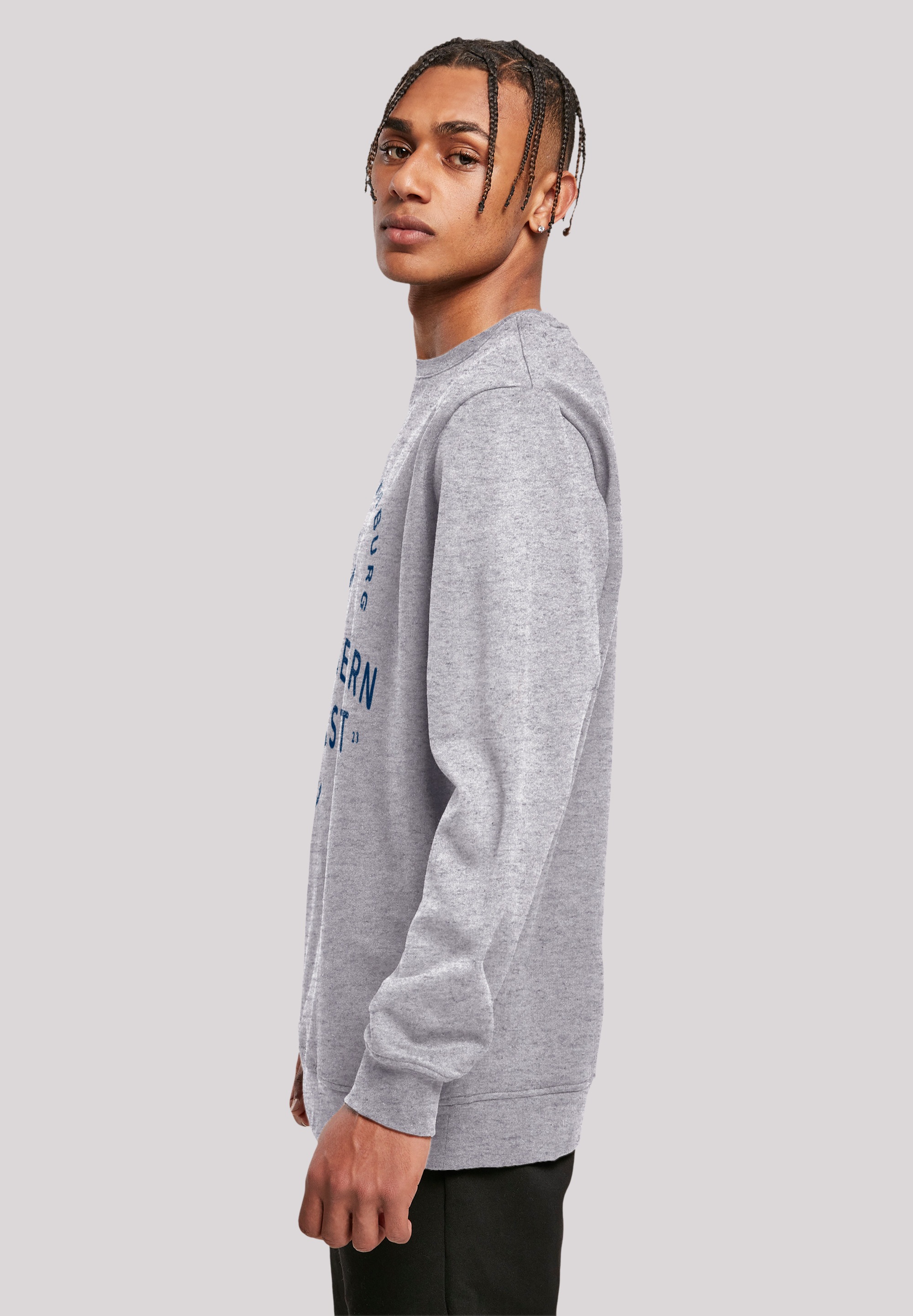 F4NT4STIC Kapuzenpullover »Nordsee Knut & Jan Hamburg«, Print