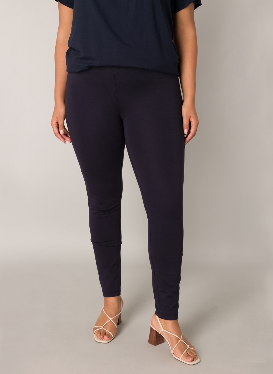 Base Level Curvy Jeggings "Arnika" Mit Badge