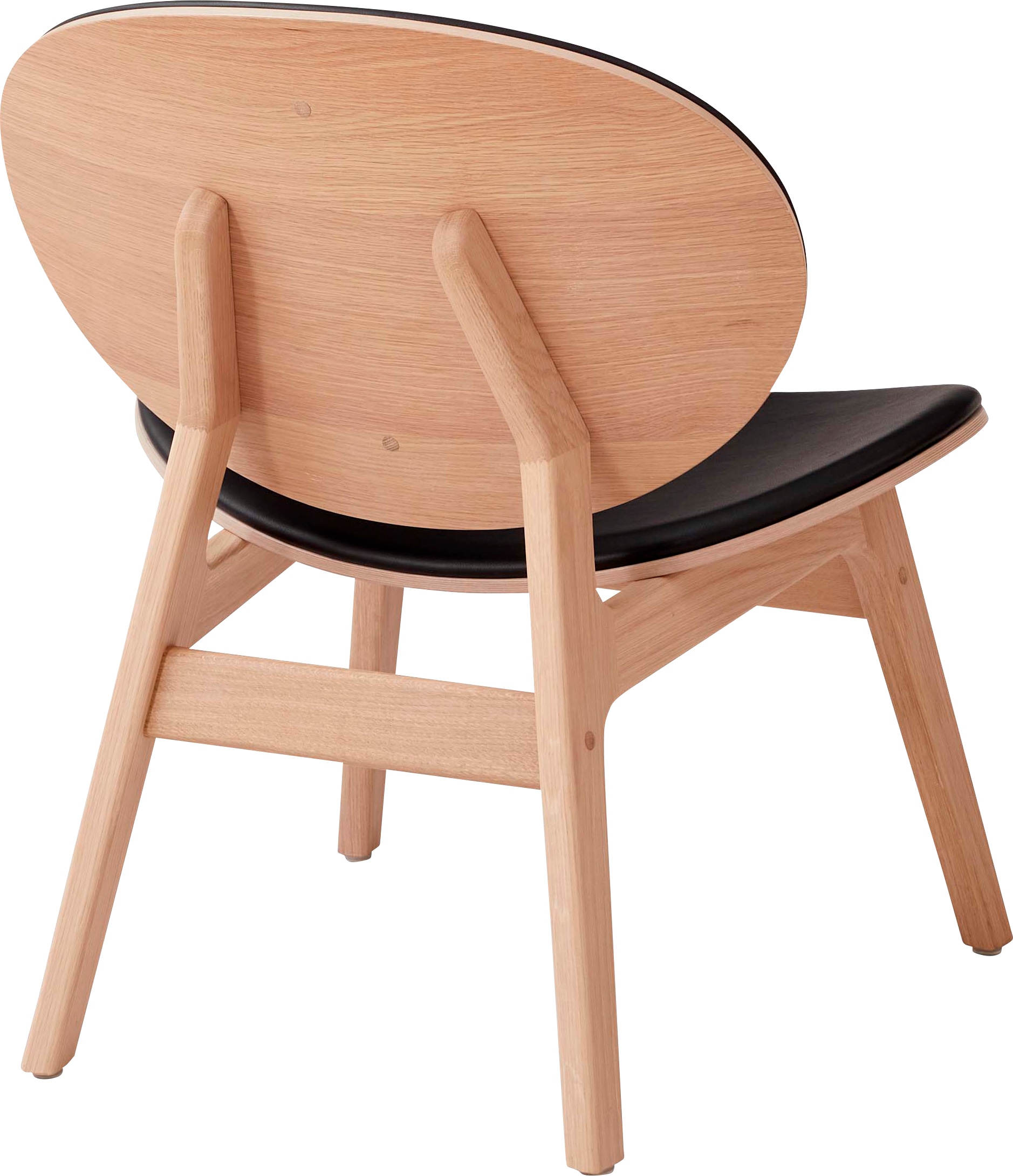 Hammel Furniture Loungesessel »Findahl by Hammel One«, Eiche, gepolstertes Sitz- und Rückenkissen sind mit Leder erhältlich