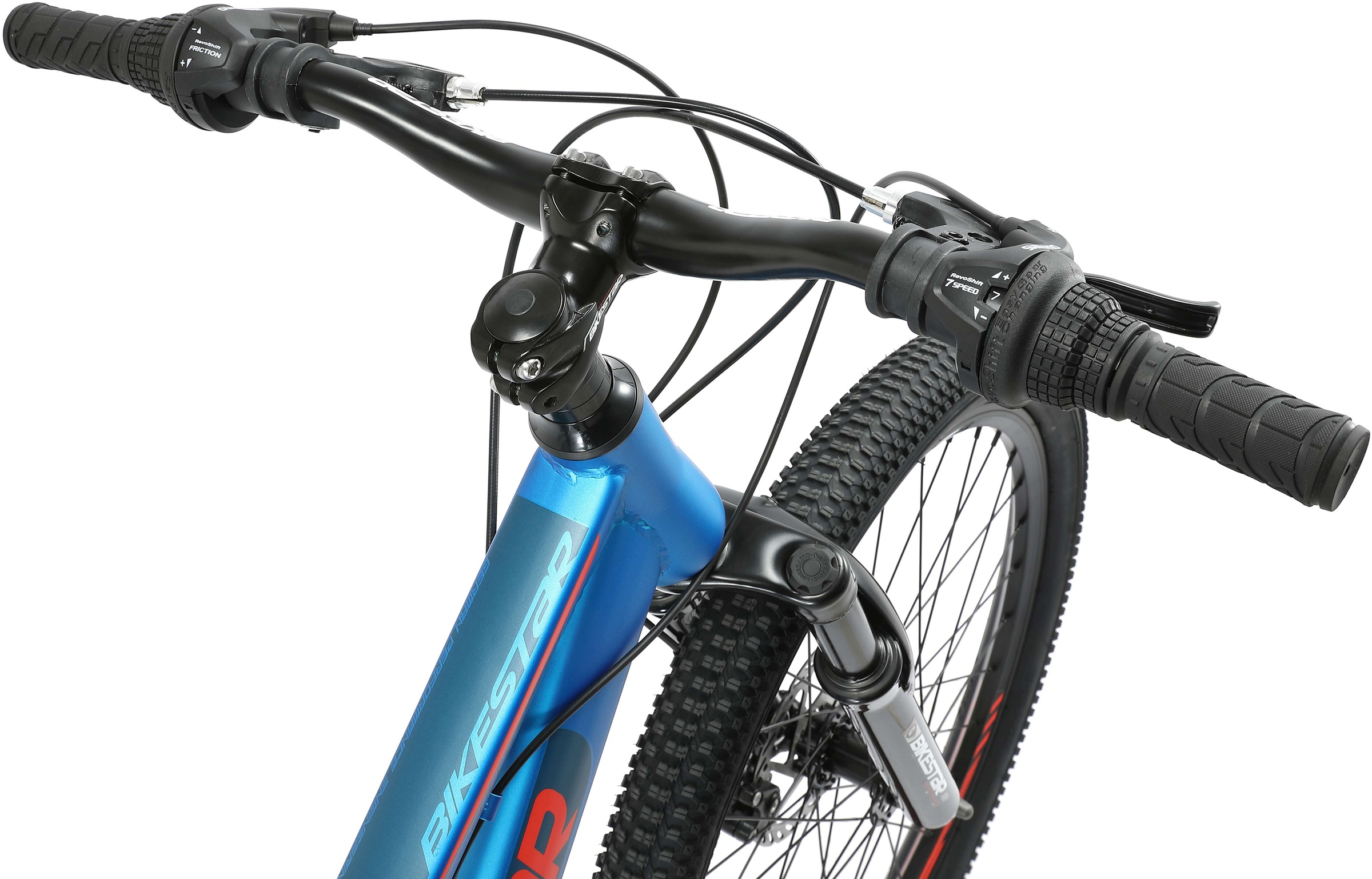 Bikestar Jugendfahrrad, 21 Gang, Shimano, RD-TY21 Schaltwerk, Kettenschaltung