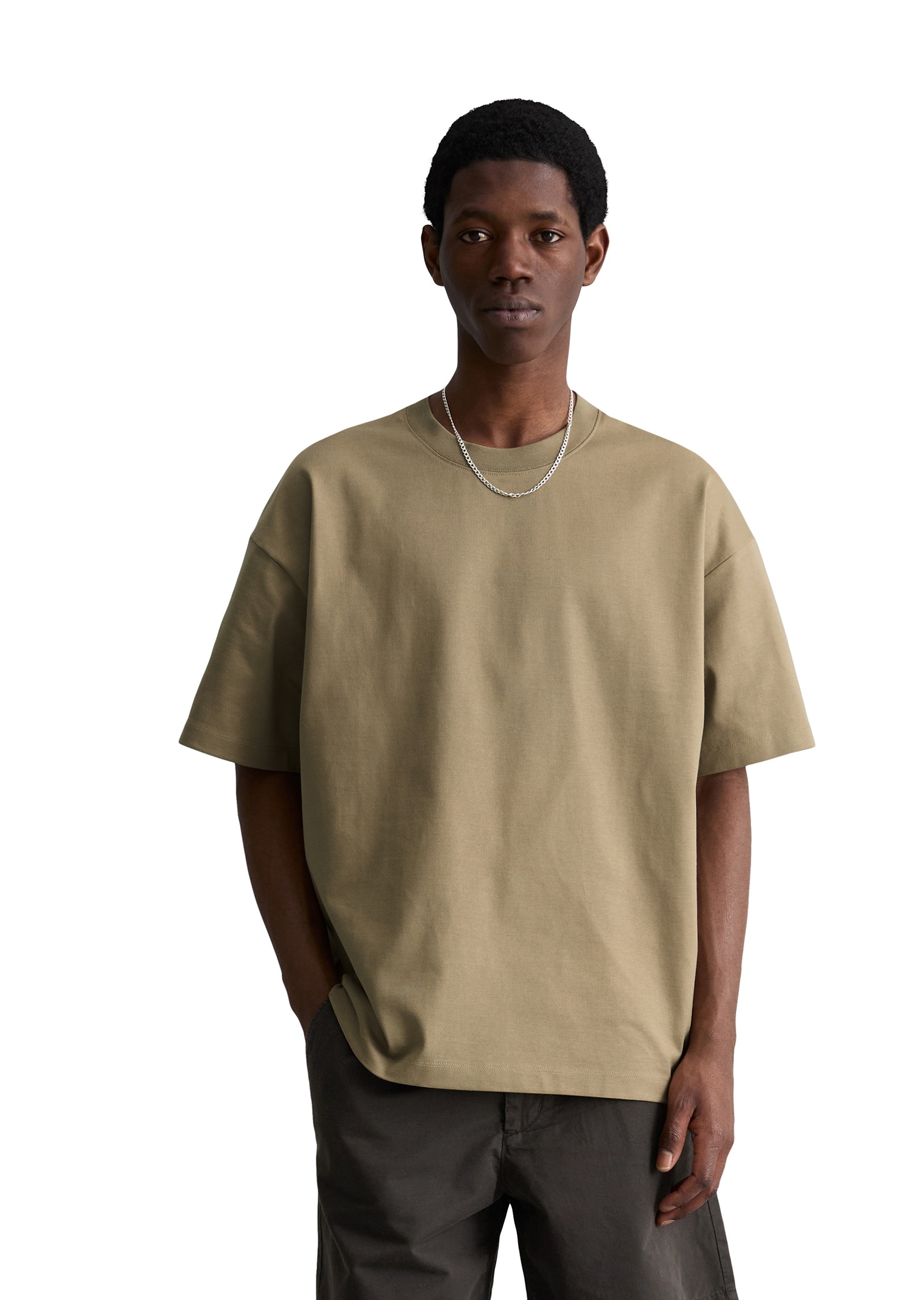 Marc OPolo DENIM T-Shirt "aus schwerem Bio-Baumwoll-Jersey" günstig online kaufen