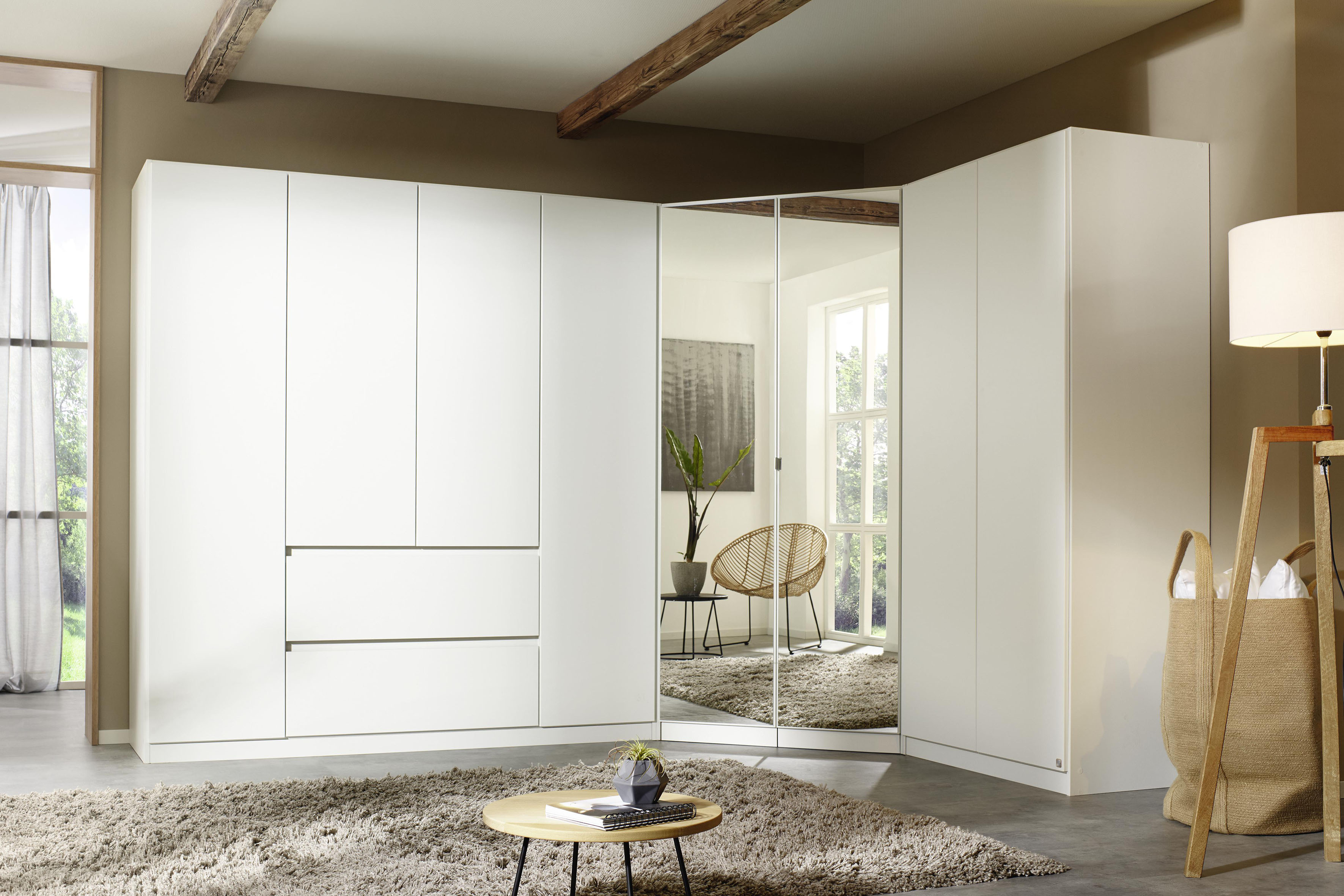 Thumbnail - rauch Schrank-Set "Kleiderschrank Schrank Garderobe Wäscheschrank Ankleide NIDDA" Set, Größe 298x208 cm