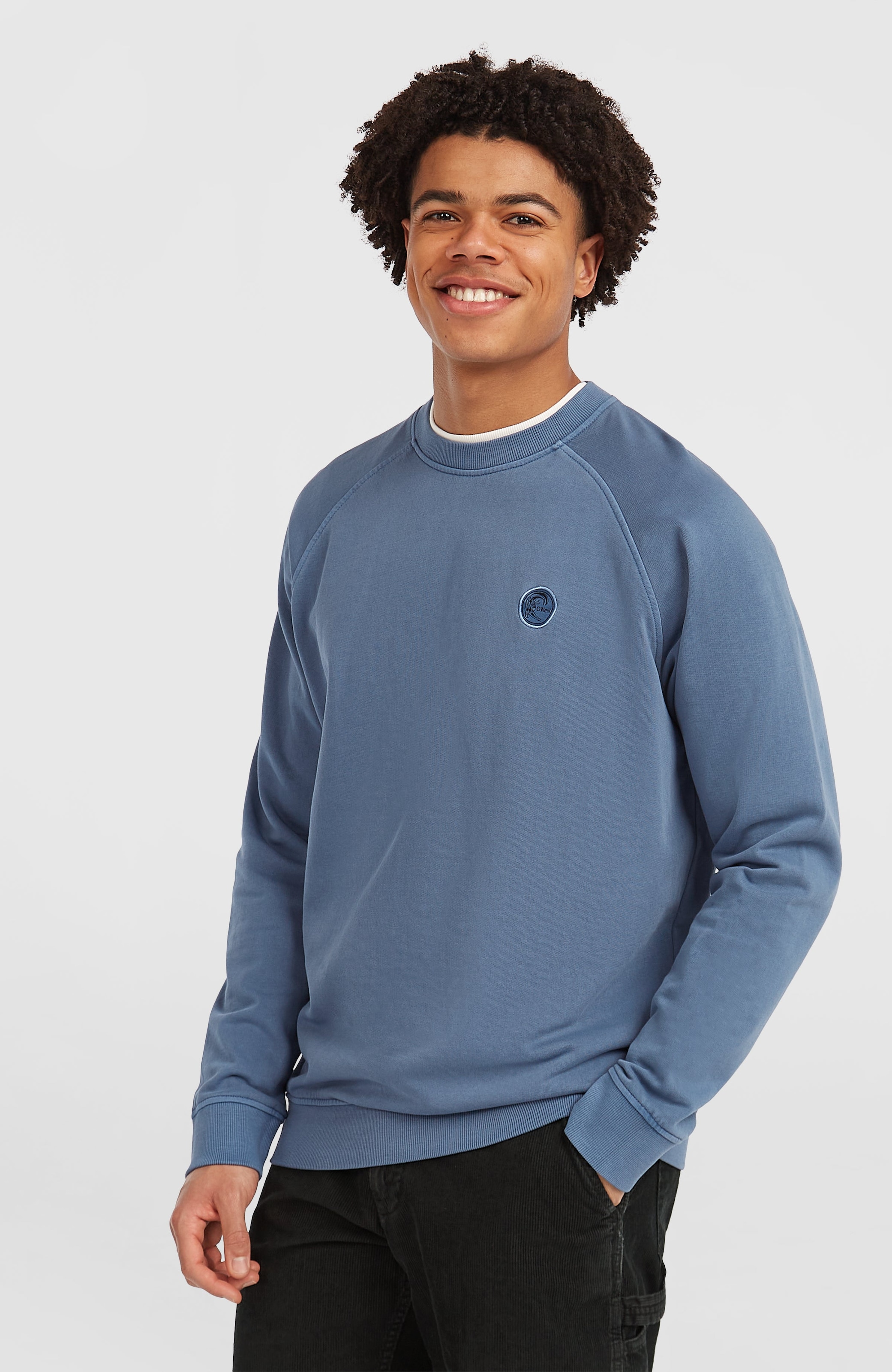 ONeill Sweatshirt "ORIGINALS CREW", mit dezentem, gleichfarbigem Brustlogo, aus Baumwolle