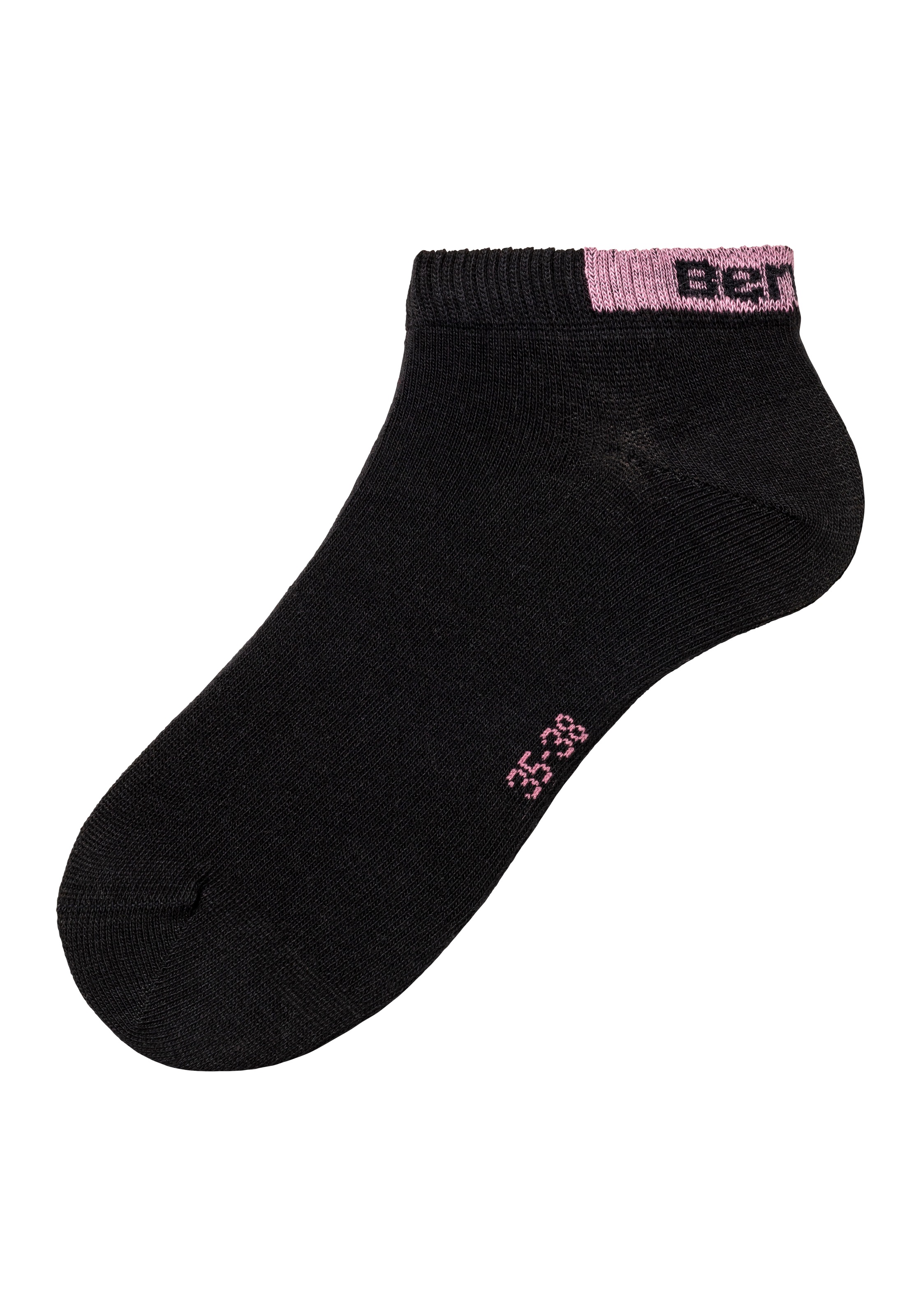 Bench. Sneakersocken, (Packung, 6 Paar), mit unterschiedlichen Designs