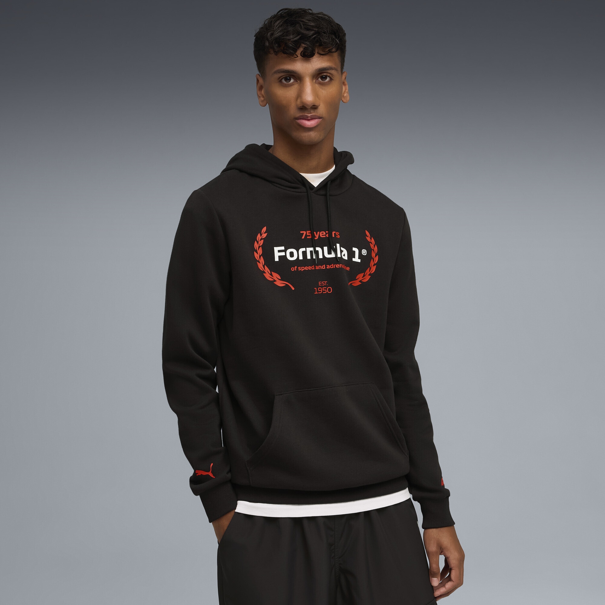 PUMA Hoodie »F1® Essentials Logo Graphic Hoodie Herren«