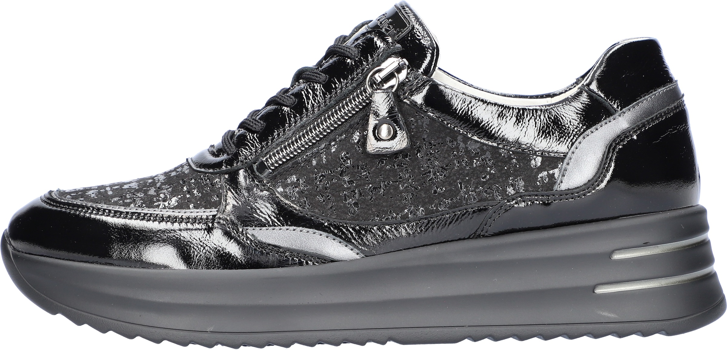 Waldläufer Plateausneaker »H-ARIANNA«, Freizeitschuh, Halbschuh, Schnürschuh in Bequemweite G (=weit)
