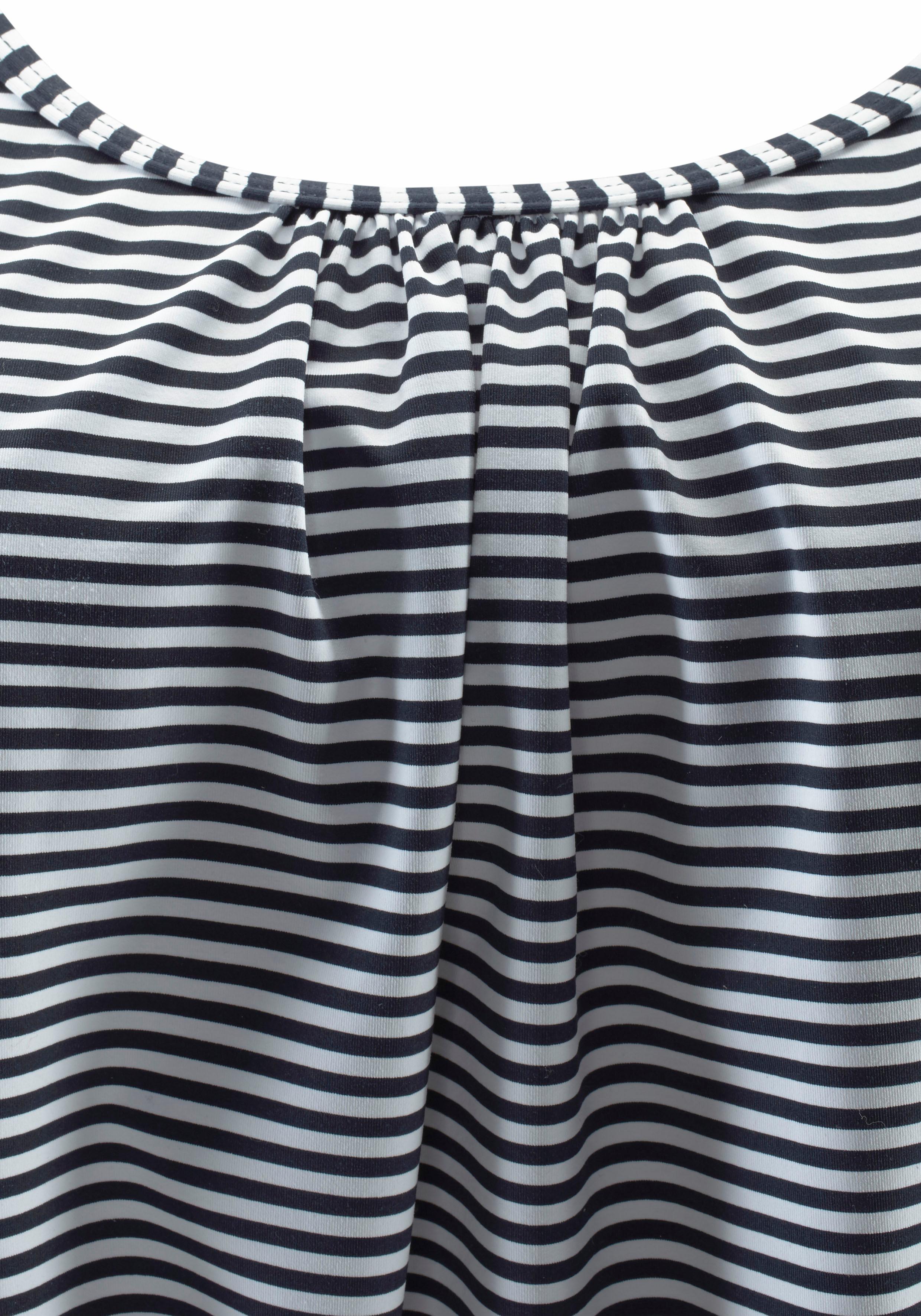 Thumbnail - LASCANA Oversize-Tankini "Mona" im Streifendesign