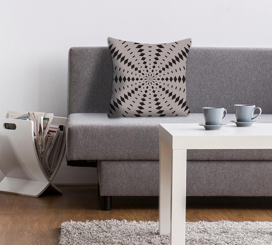 queence Dekokissen ""Geometric"" Kissenhülle ohne Füllung, 1 Stück günstig online kaufen