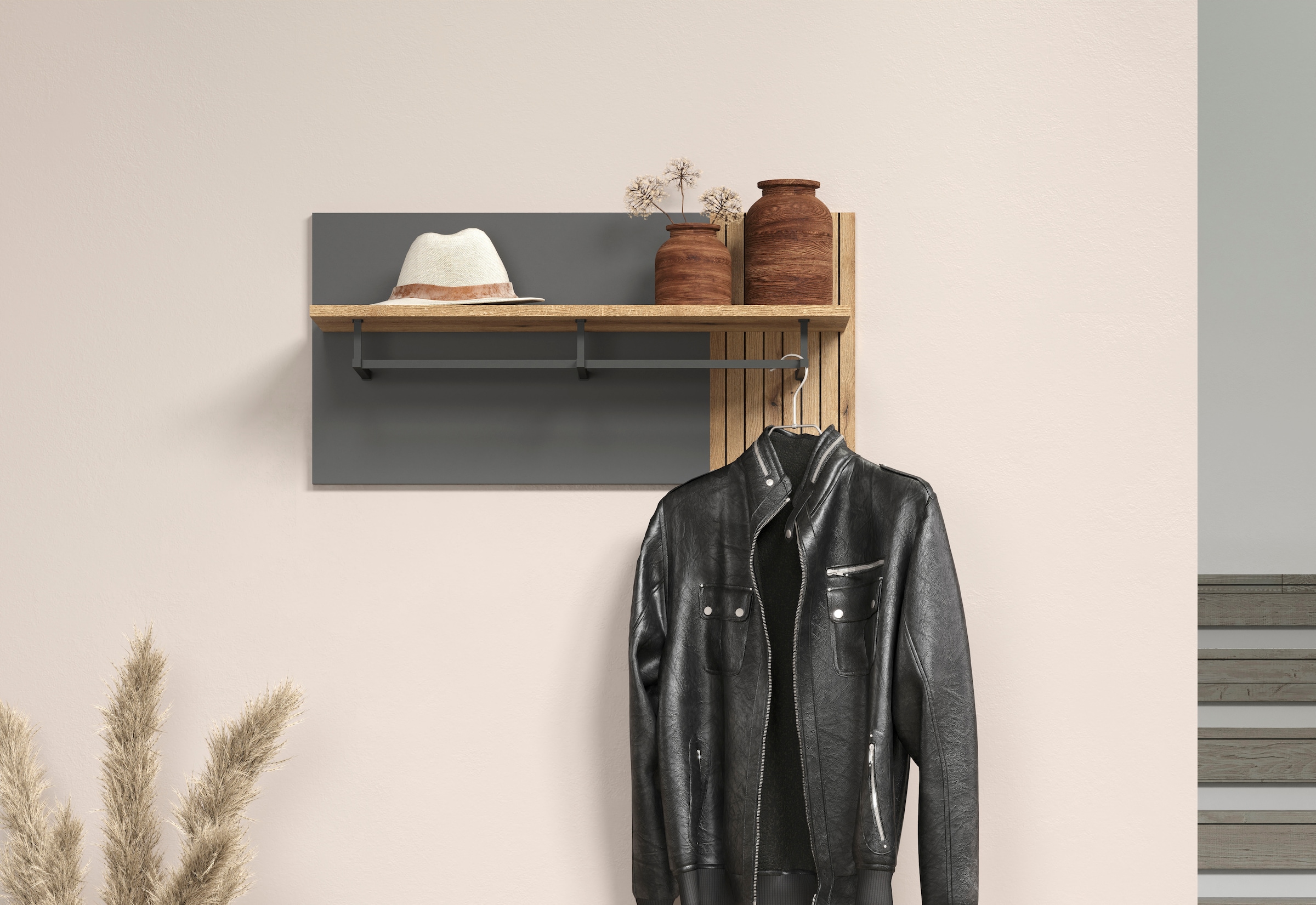 Home affaire Garderobenpaneel "Estepona" 1 Stk. tlg. günstig online kaufen