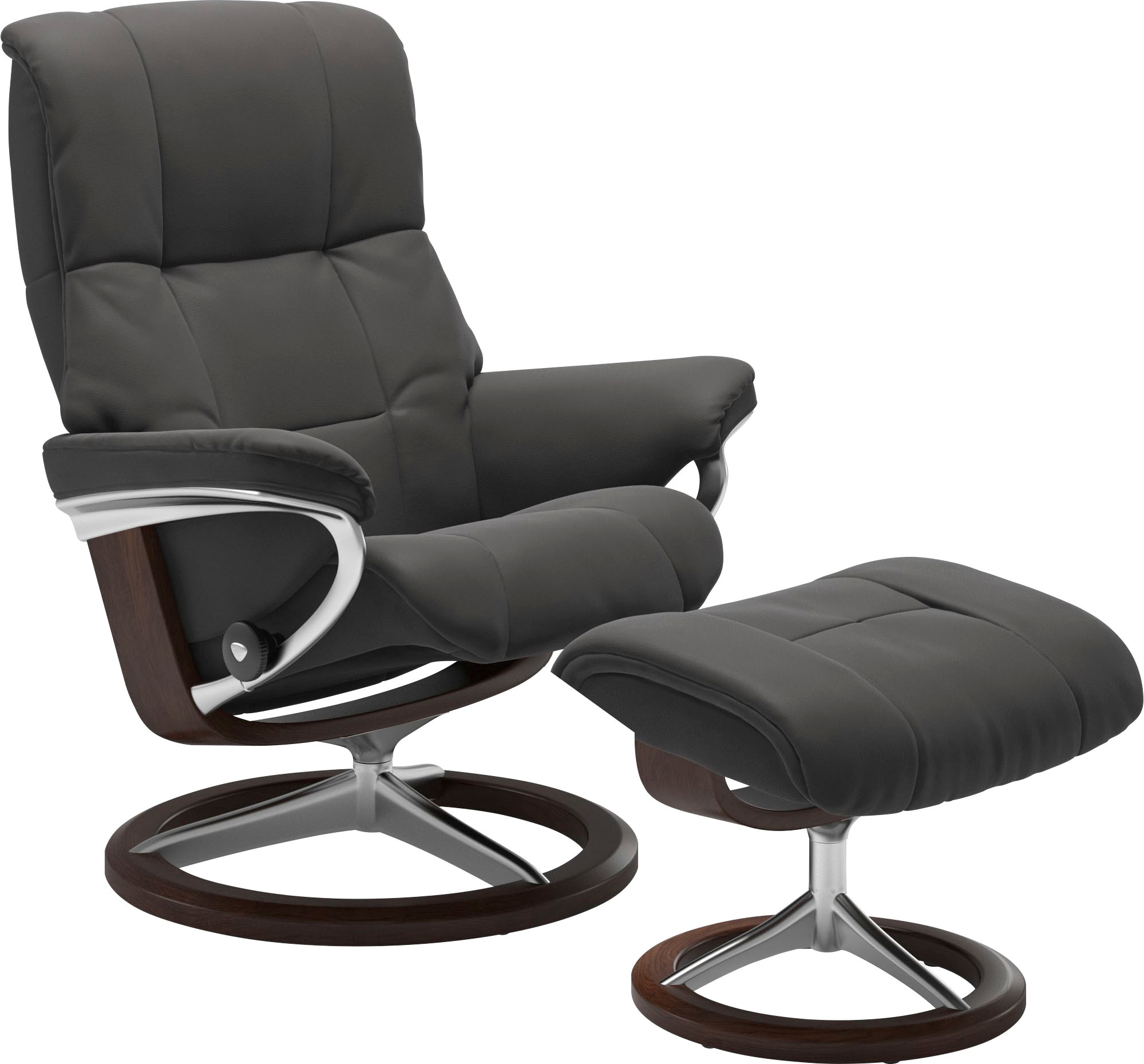 Stressless Relaxsessel "Mayfair" mit Signature Base, Größe S, M & L, Gestell Braun