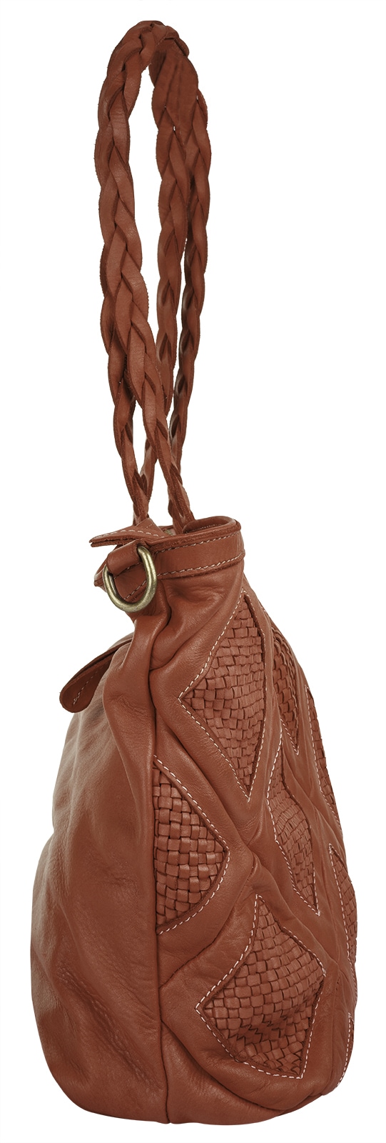Samantha Look Shopper, echt Leder, Made in Italy