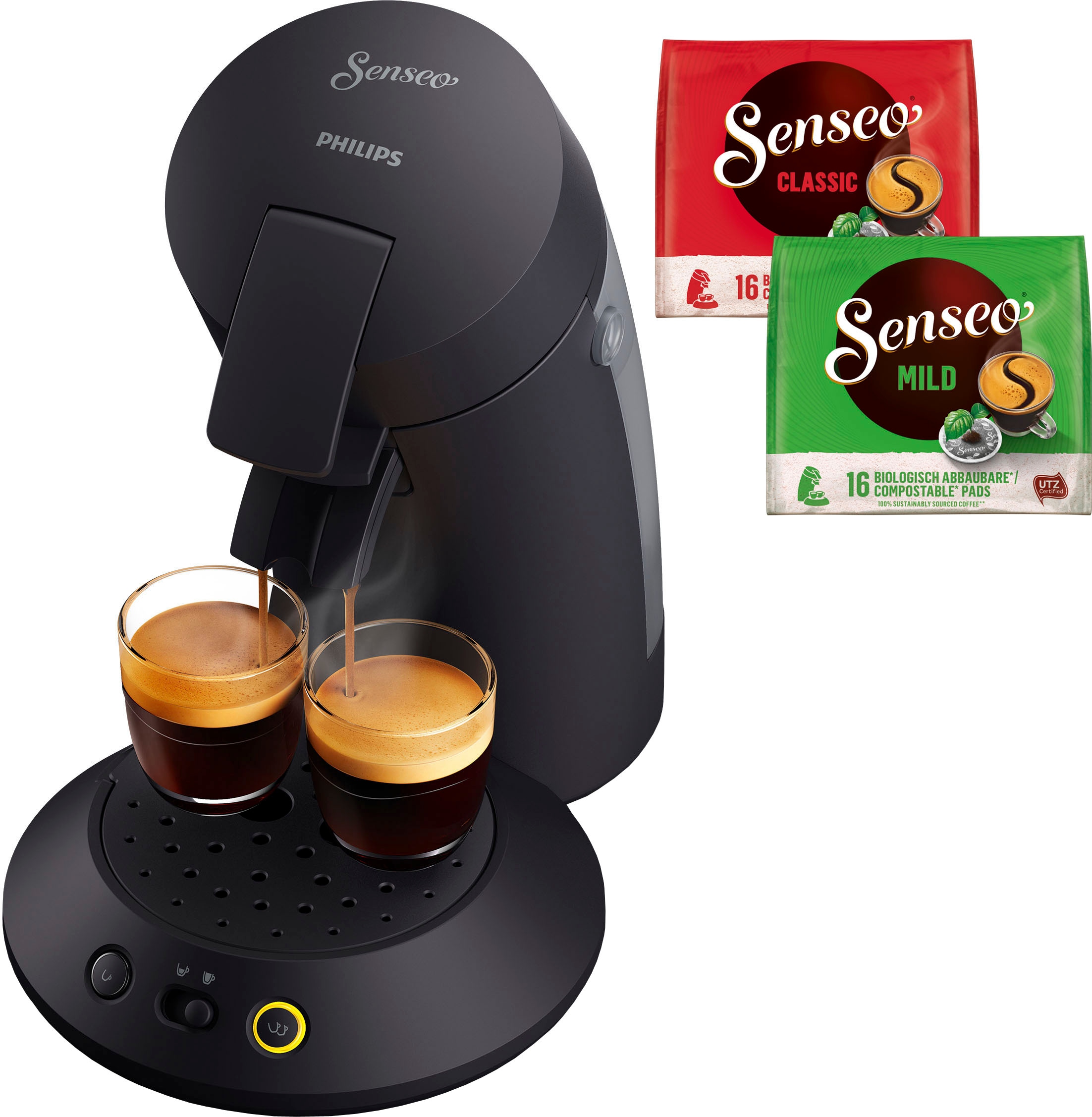 Philips Senseo Kaffeepadmaschine »Original Plus CSA 2...