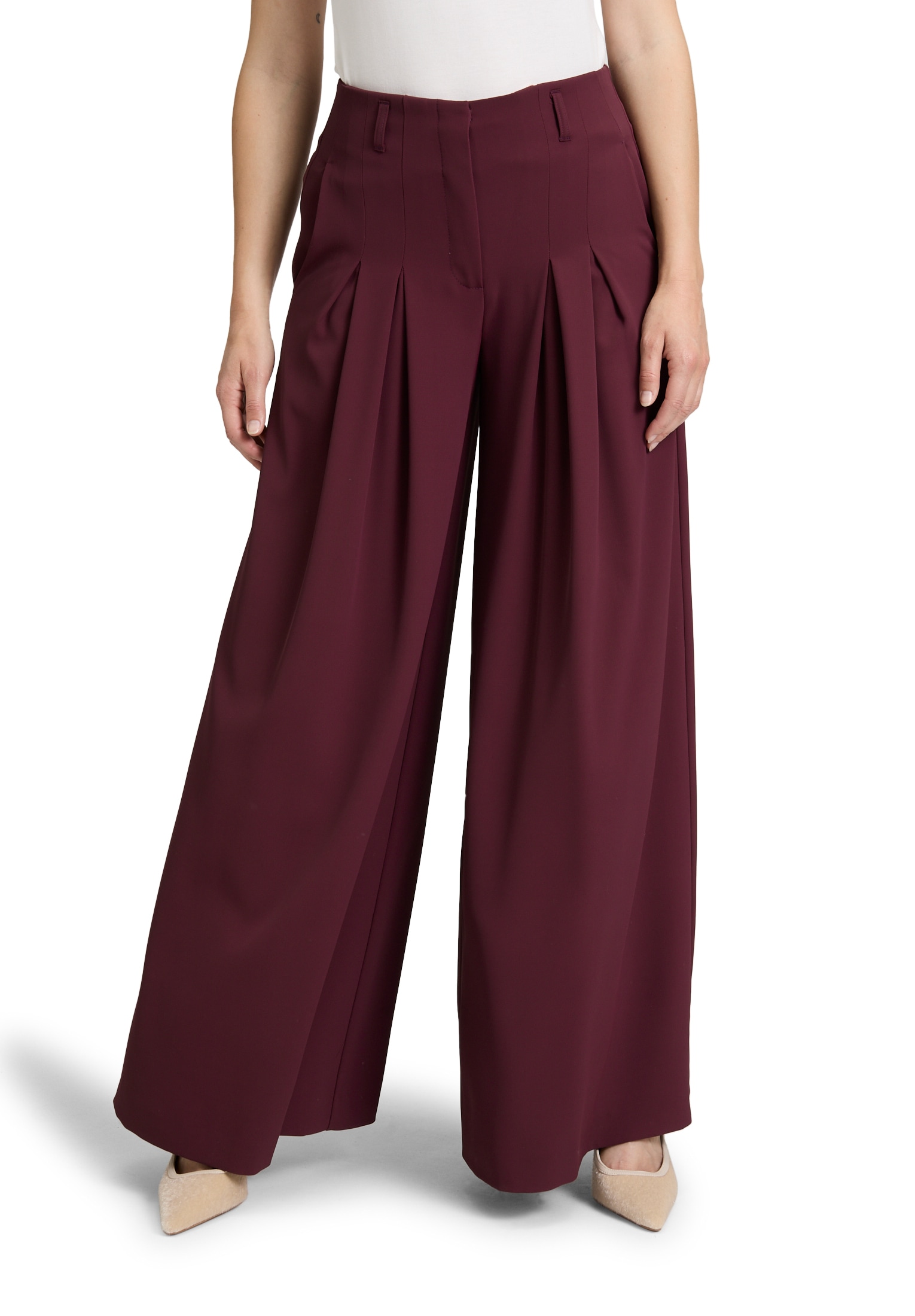 Vera Mont Anzughose "Damen mit Bundfalten" günstig online kaufen