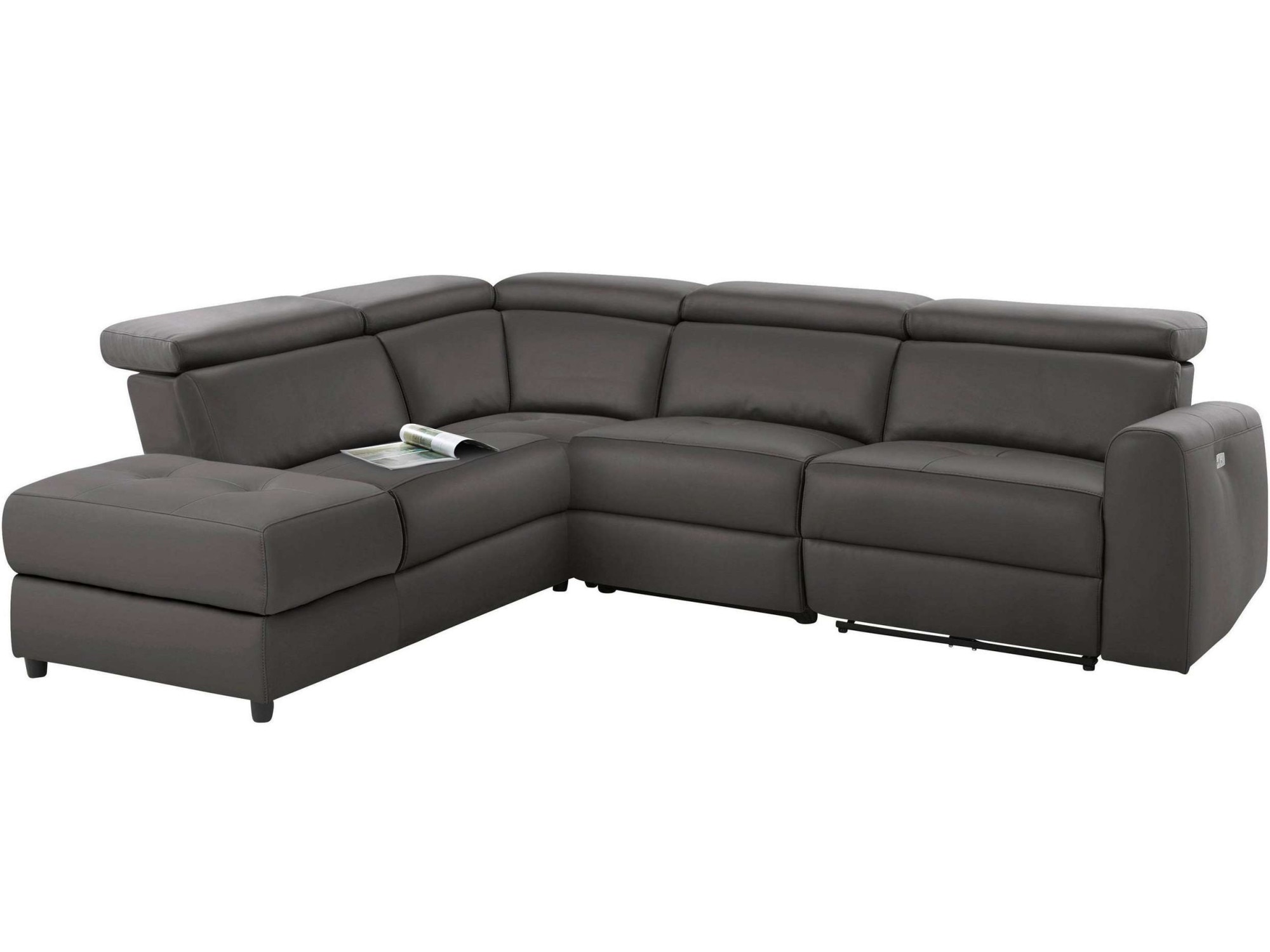 Home affaire Ecksofa »Sentrano, L-Form,«, 273 cm, man. o. elektr. Relaxfunktion und USB/Kopfverstellung