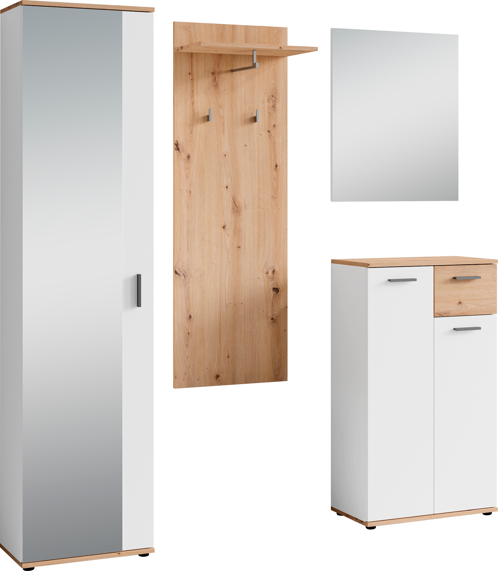 Thumbnail - byLIVING Garderoben-Set "Jakob" 5 Stk. tlg.