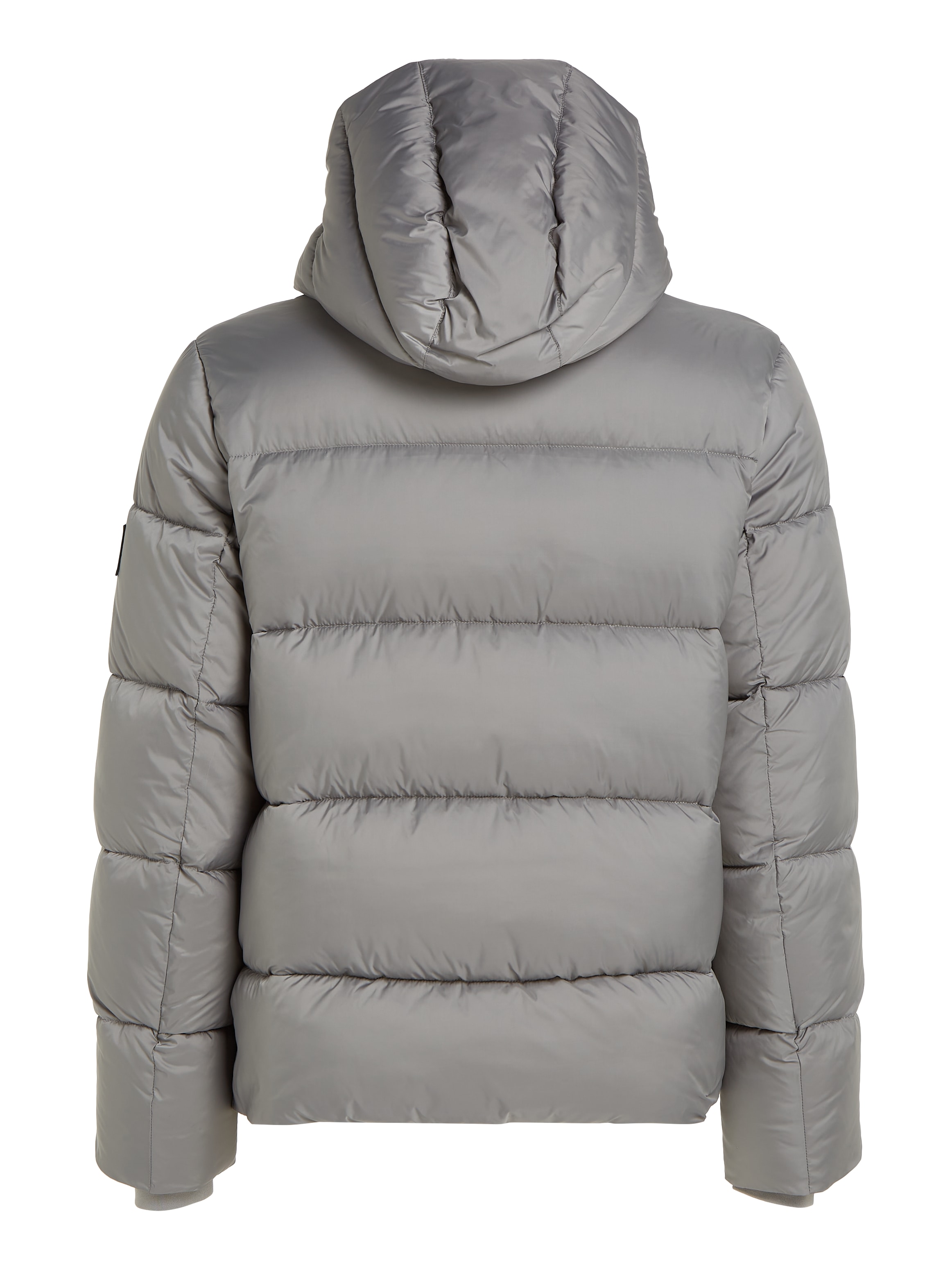 Calvin Klein Outdoorjacke »HOODED QUILT PUFFER MW«, mit Kapuze, mit Logopatch