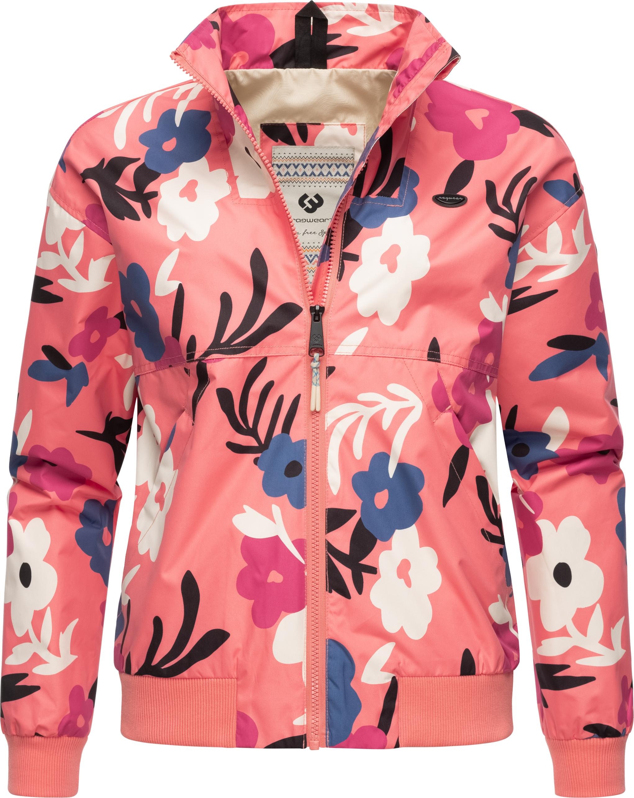 Ragwear Outdoorjacke »Goona Print«, ohne Kapuze, Wasserdichte Übergangsjacke mit modischem Allover-Print