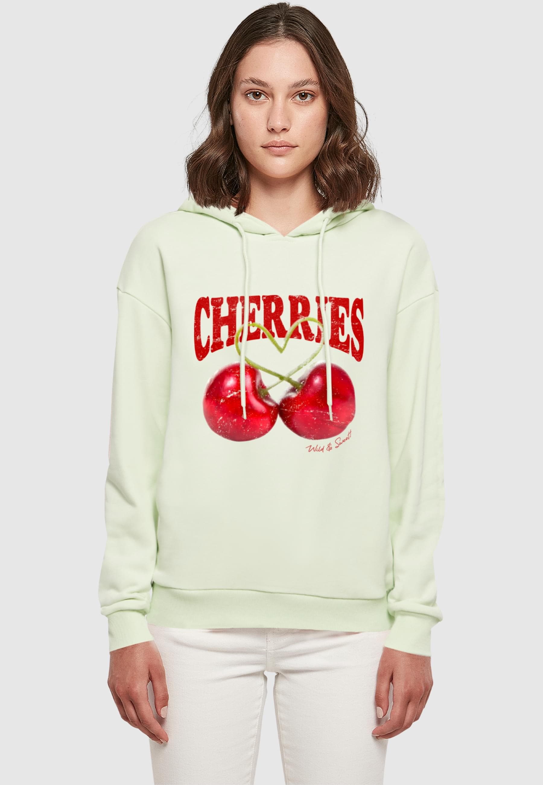 Merchcode Kapuzenpullover »Merchcode Ladies Sweet Cherries Hoody«, (1 tlg.)