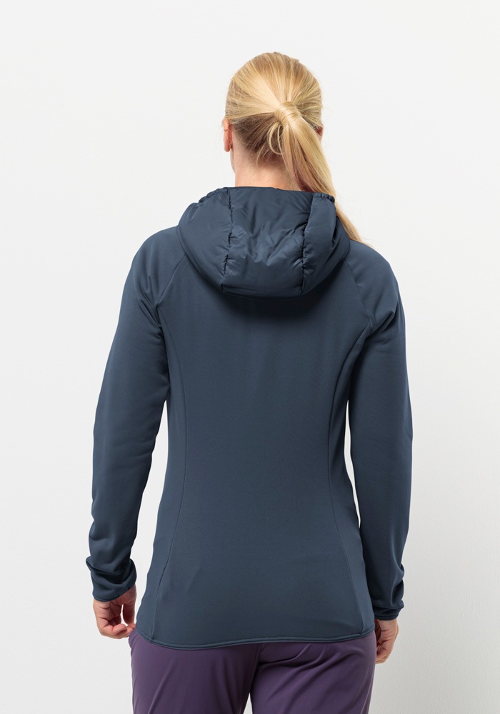Jack Wolfskin Hybridjacke »ROUTEBURN PRO HYBRID W«, mit Kapuze