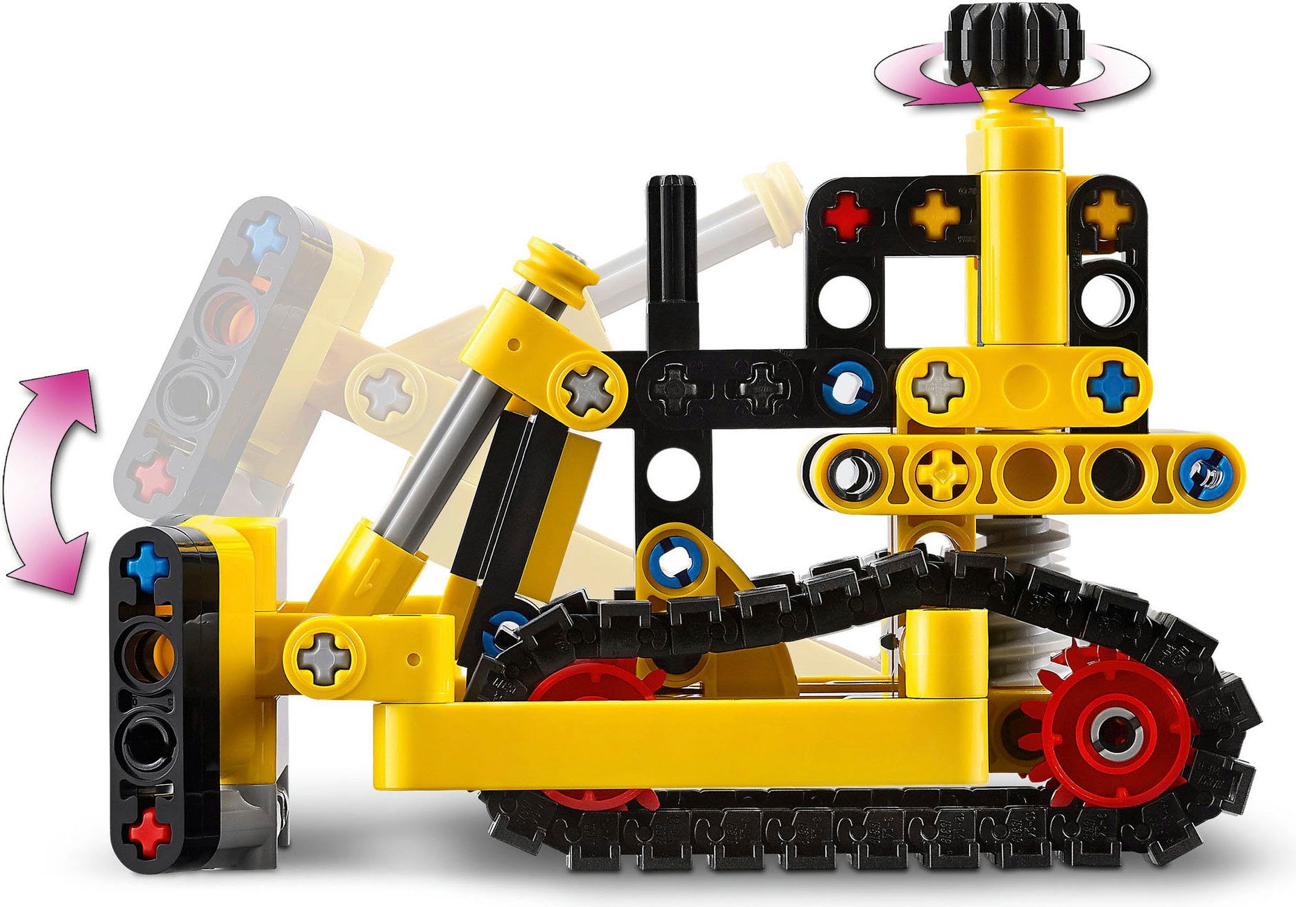 LEGO® Konstruktionsspielsteine »Schwerlast Bulldozer (42163), LEGO Technic«, (195 St.), Made in Europe