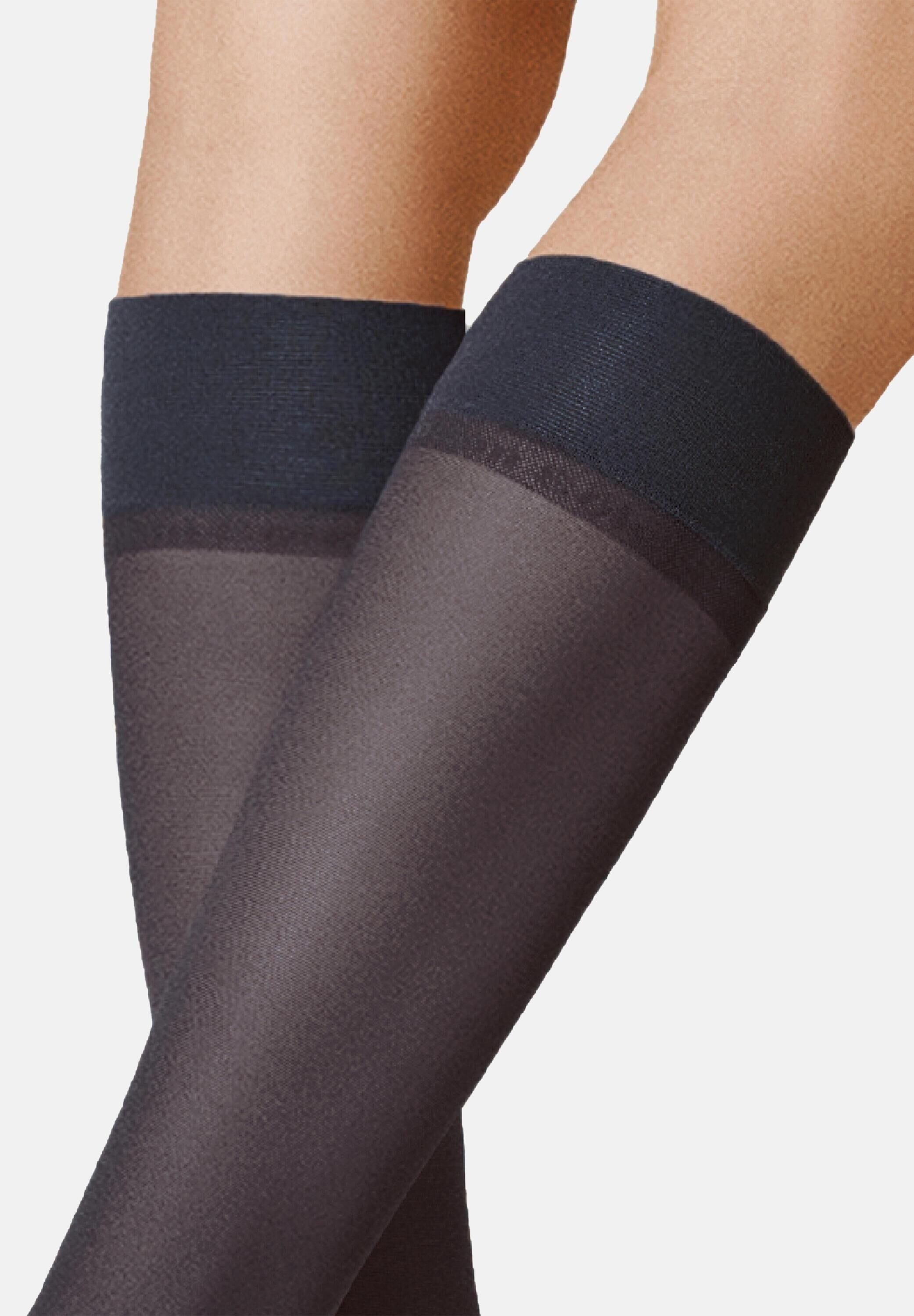 KUNERT Feinkniestrümpfe »Kniestrumpf Glatt & Softig 20«