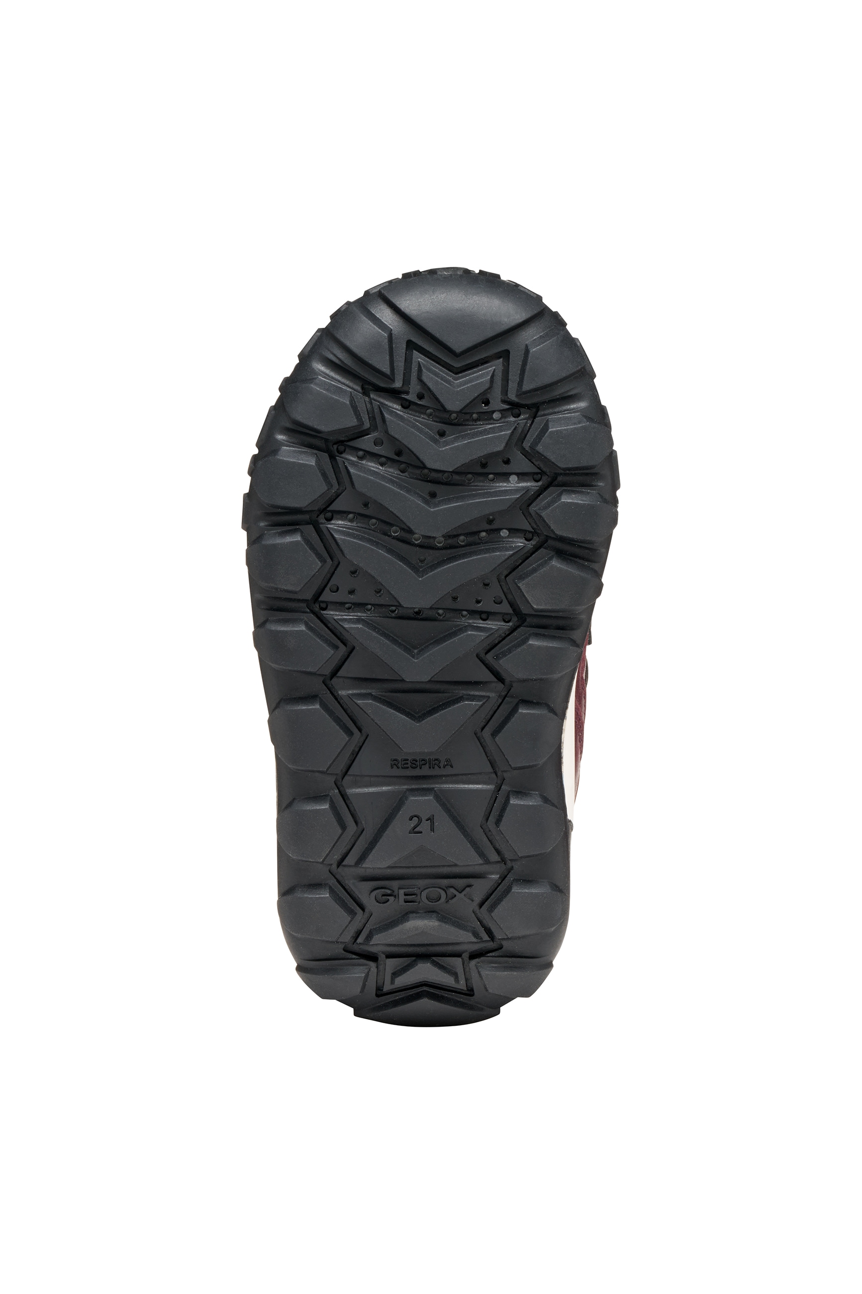 Geox Winterboots »B TREKKYUP GIRL B AB«, Klettstiefel mit Warmfutter, Größenschablone zum Download